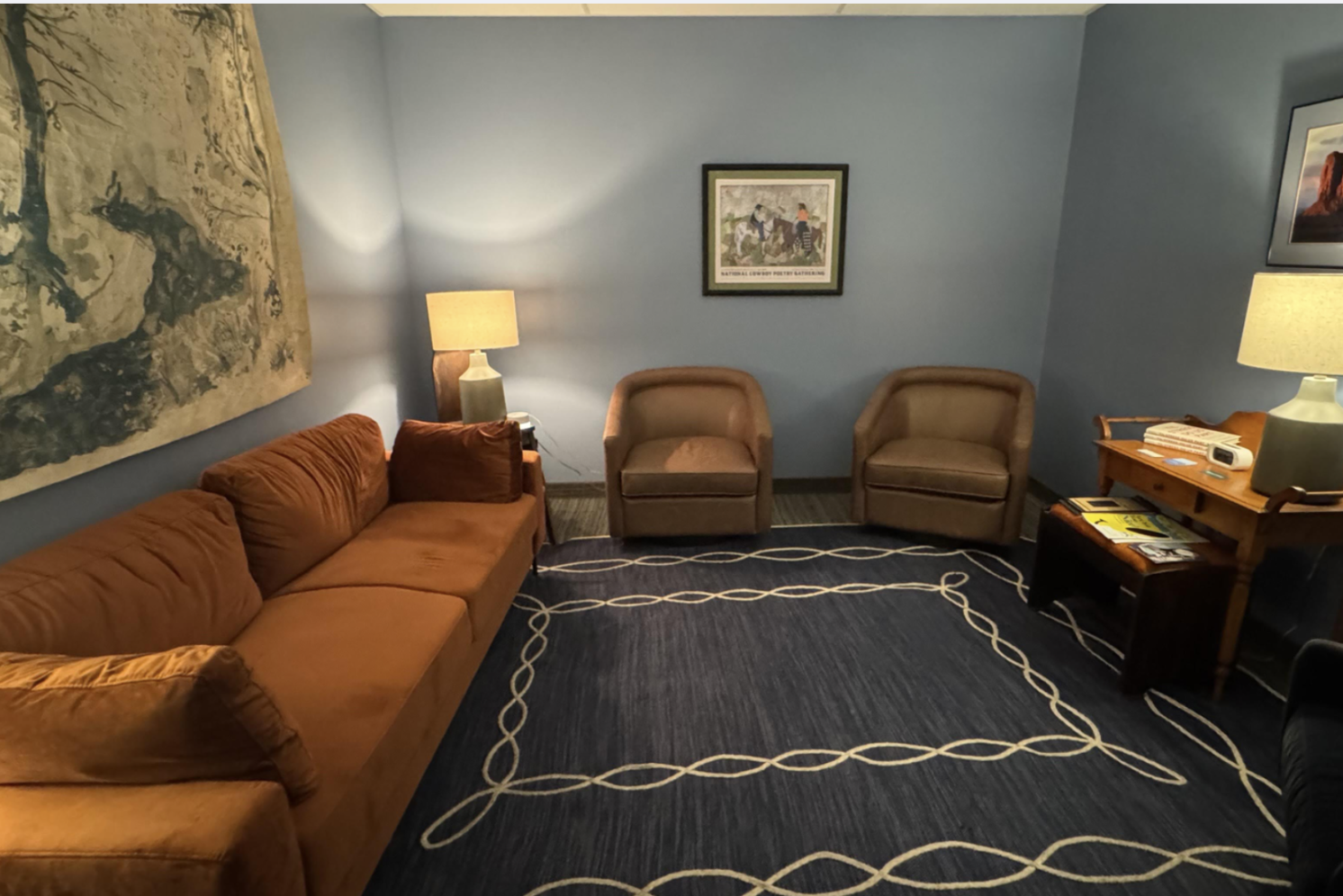 Waiting Room at A Better Life Therapy - Main Line