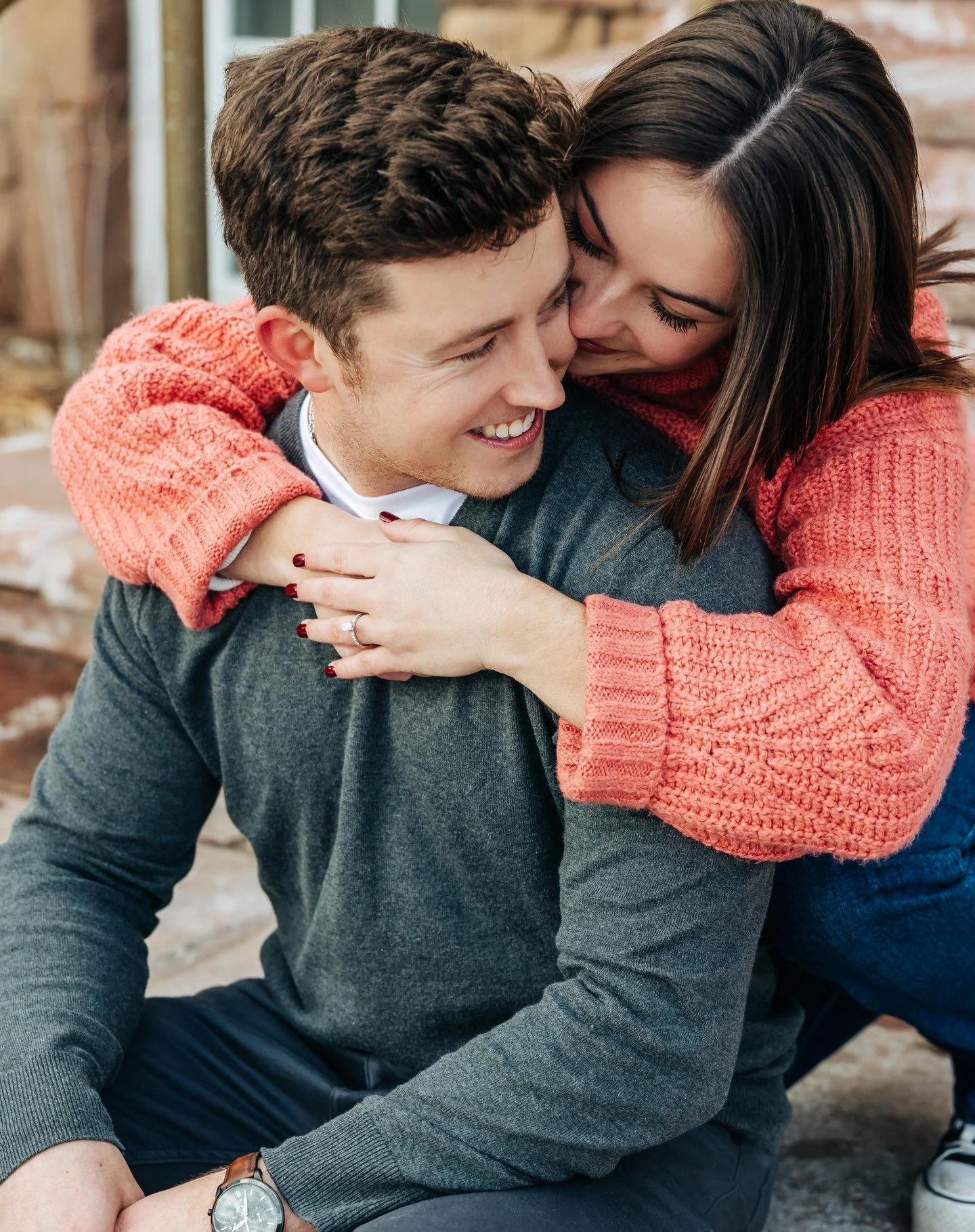 These two...
what a beautiful match of best friends! I love watching them together...constantly laughing. They have an incredible future together and we feel so blessed Zach is a part of our family.
Photography by @katietoddphotography