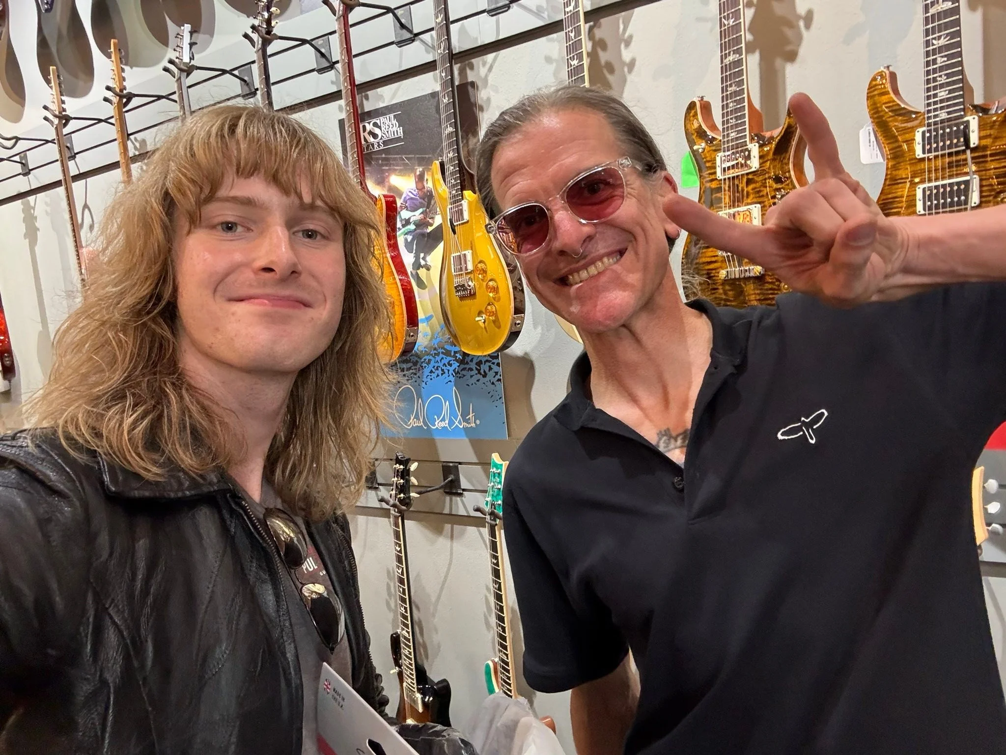 Five Star Guitars held a 40th anniversary party for PRS Guitars this afternoon filled with cake and plenty of guitars! I got to demo a bunch of cool new gear which was a lot of fun. Thanks to Five Star for hosting, and to Aaron Williams from PRS for 
