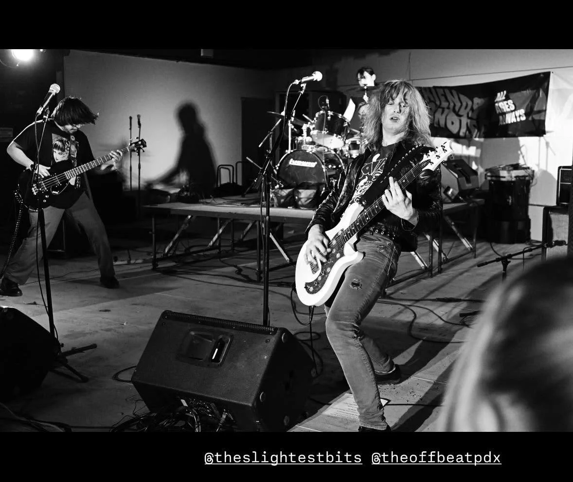 Great shot from Jared Souney at The Slightest Bits&rsquo; show at The Off Beat last Sunday! It was good to see plenty of youths coming out to see some live music!