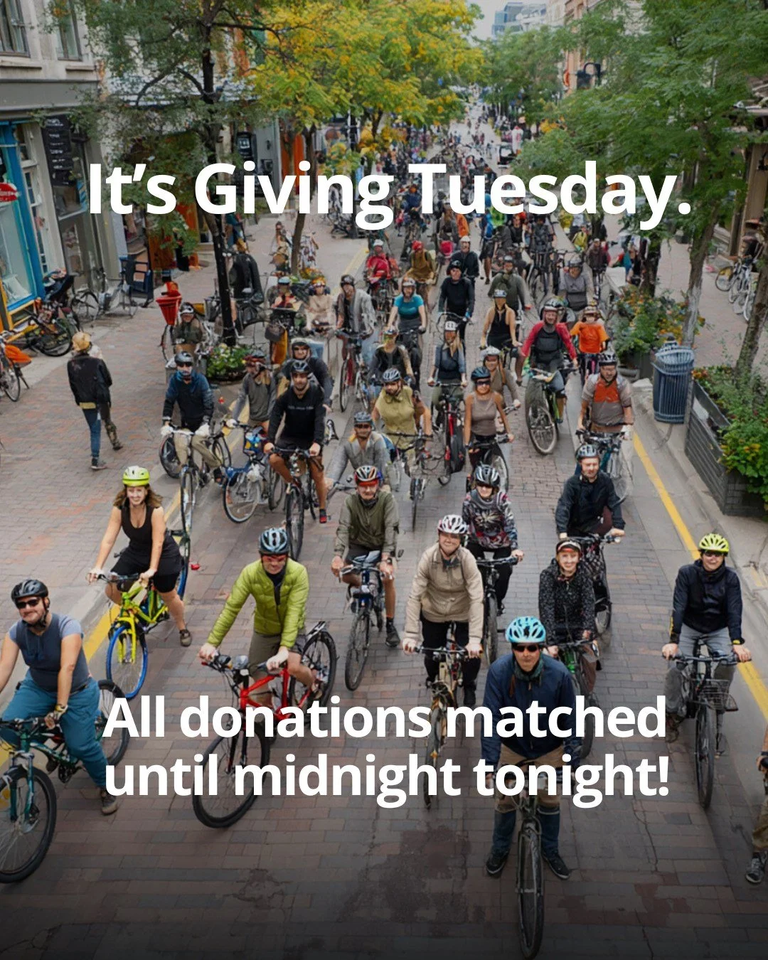 Give in honor of someone you hope safer roads will protect.
Give to help us do important work across B.C., not just in the big cities.
Give because today, your gift goes even farther. 💸

Donate today at the link in bio.