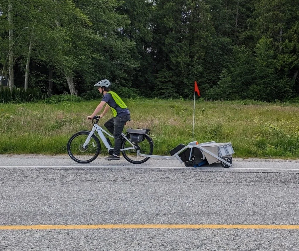 Witness the humble community bike lane sweeper. (&ldquo;Uh&hellip;what now?&rdquo;, you say&hellip;) You got that right, friends. A bicycle-towed, electric lane sweeper is quietly changing how cities and communities keep bike lanes safe. 

In this la