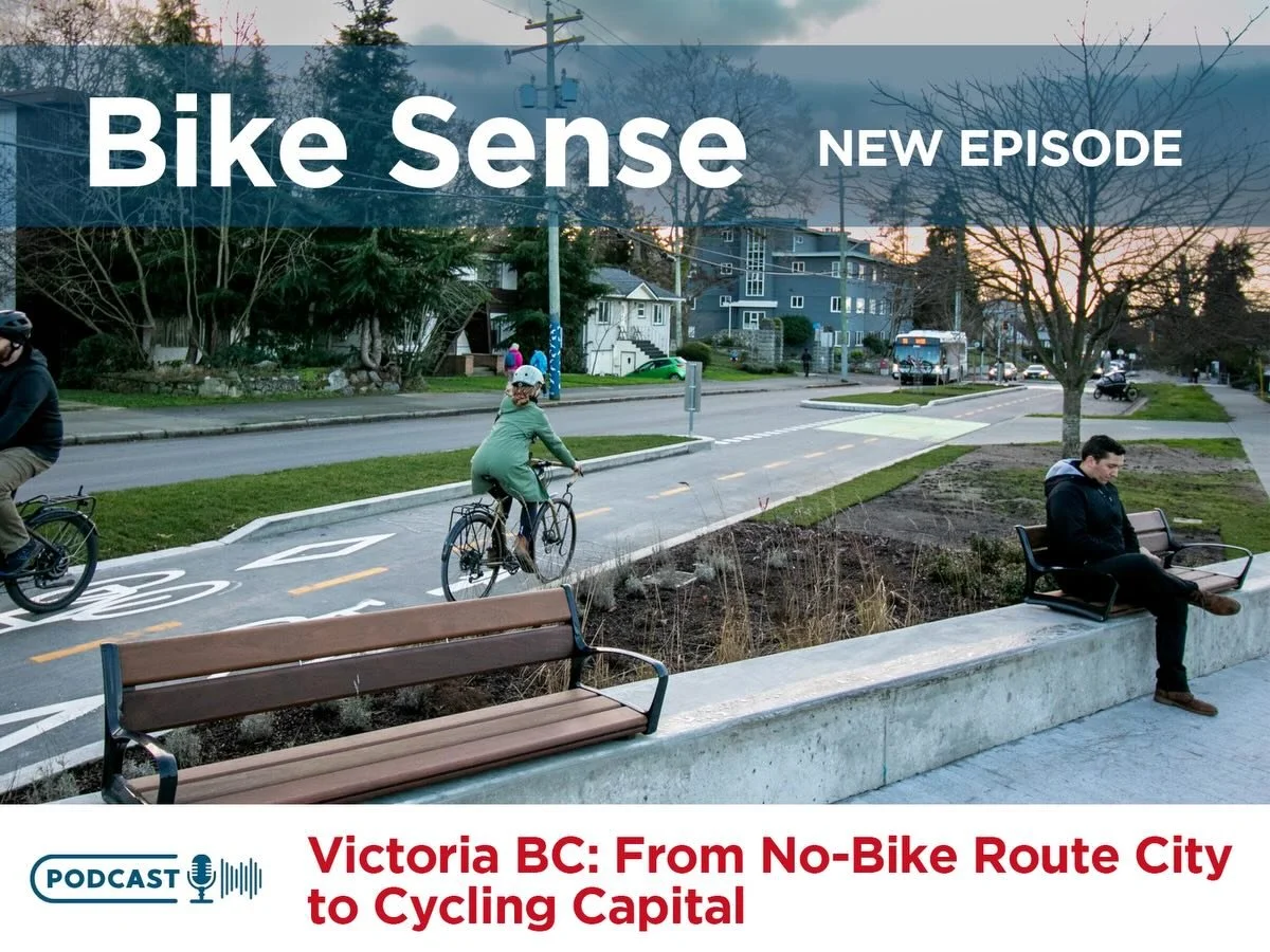 Our latest ep is out - the story of city whose first cycling network plan stated &lsquo;No Bike Routes Downtown&rsquo; that&rsquo;s now #1 in Canada for cycling mode share, and ranks among North America&rsquo;s best cycling cities. 

Tim Hewett  Sr T