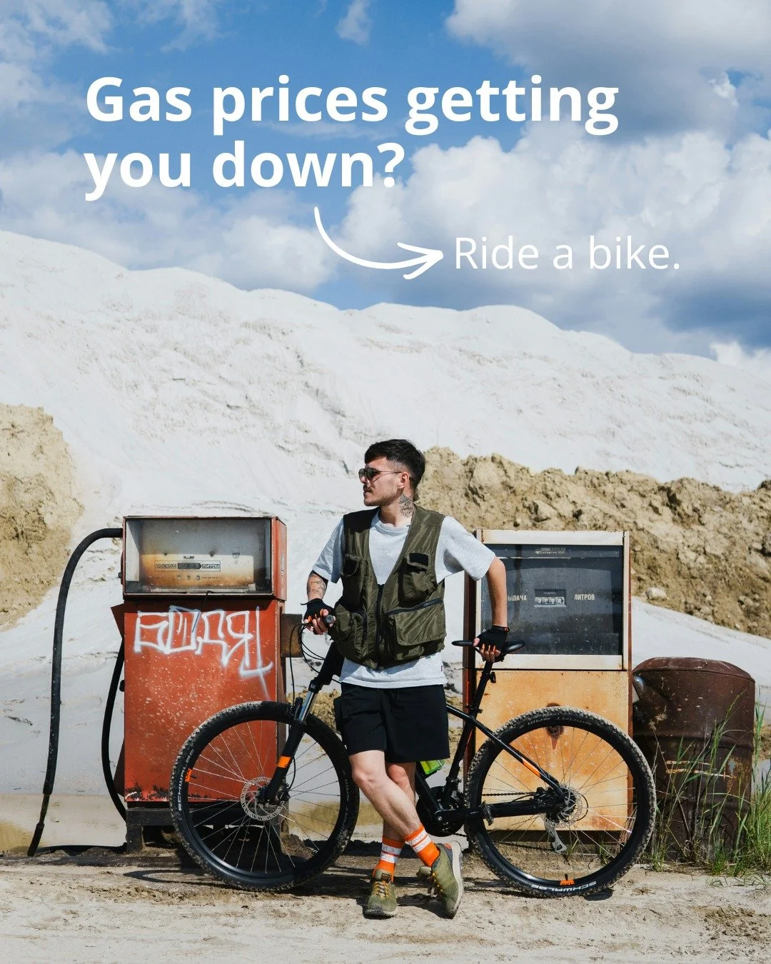 Every gas price spike is a reminder of what's possible when people choose bikes. 🚲 Check out the @cbcnews article at the link in our bio!

Shops are busier, bike share is booming, and more B.C. residents are discovering active transportation. 

Hist