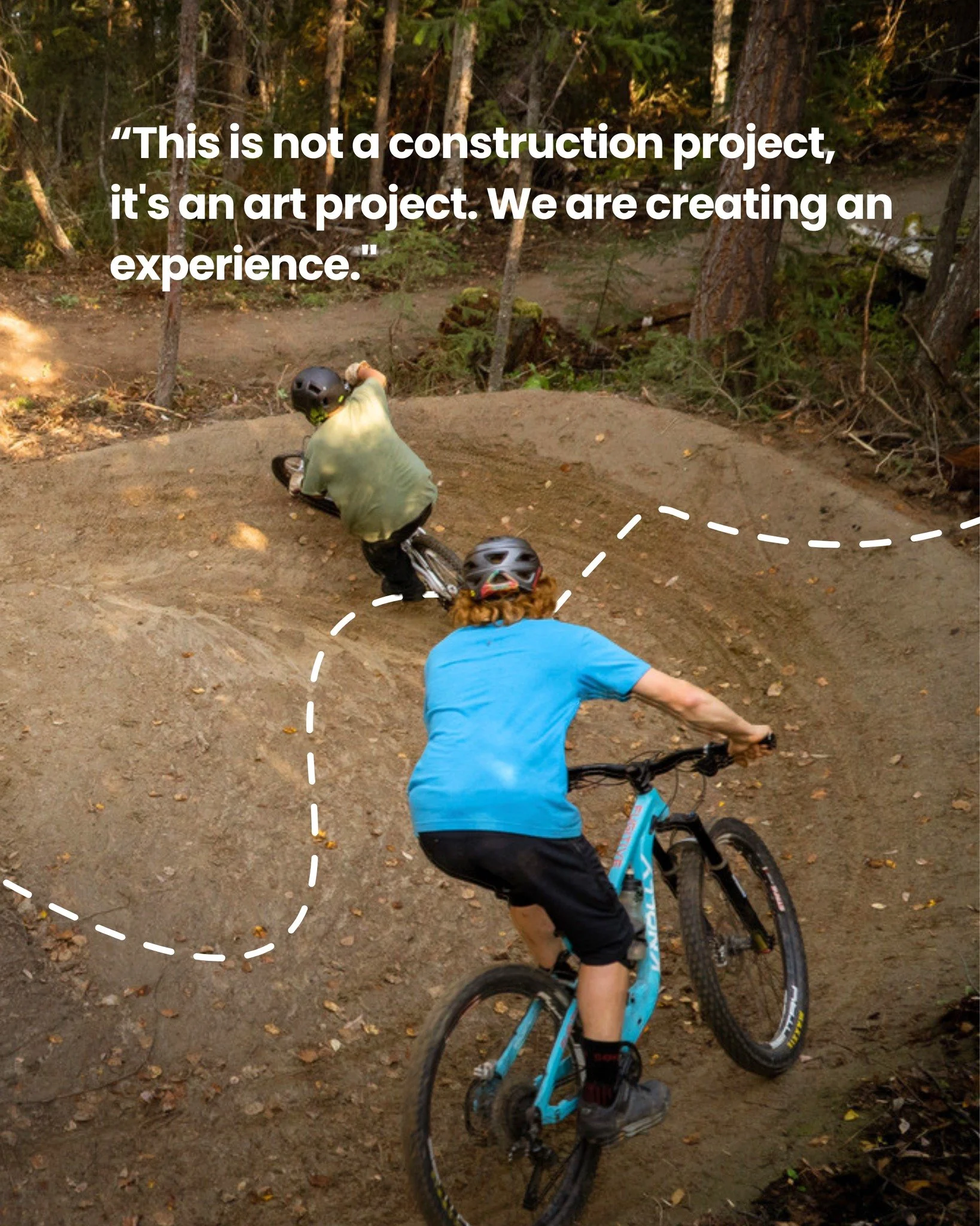 Trail building is an art form, and Patrick Lucas has spent years proving it.

As founder of the Indigenous Youth Mountain Bike Program (@iymbp), Patrick has worked with 40+ First Nations across the province, training more than 500 youth to build trai