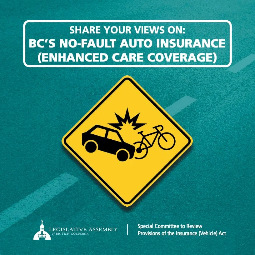 Committee Seeks Public Feedback on ICBC &amp; Enhanced Care