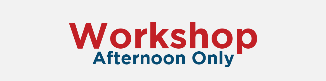 Afternoon Workshop (1-4pm)