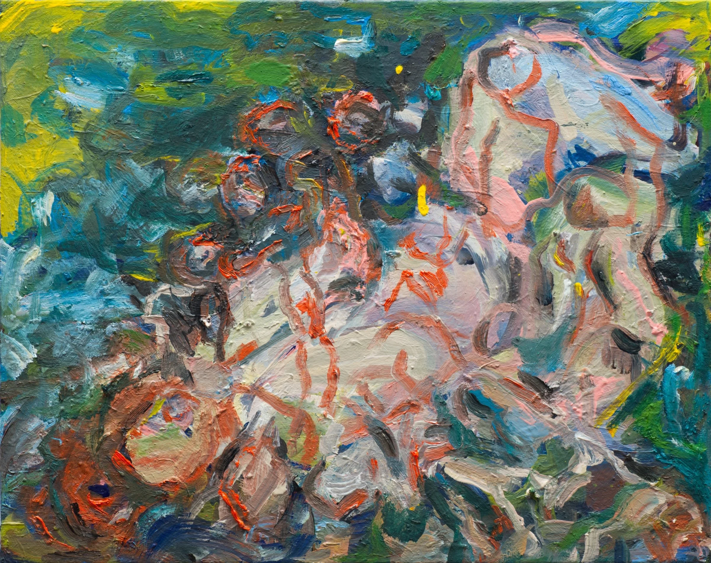 Mothership, 2025. Oil on linen 50 x 60 cm. (19,7 x 23,6 in.)