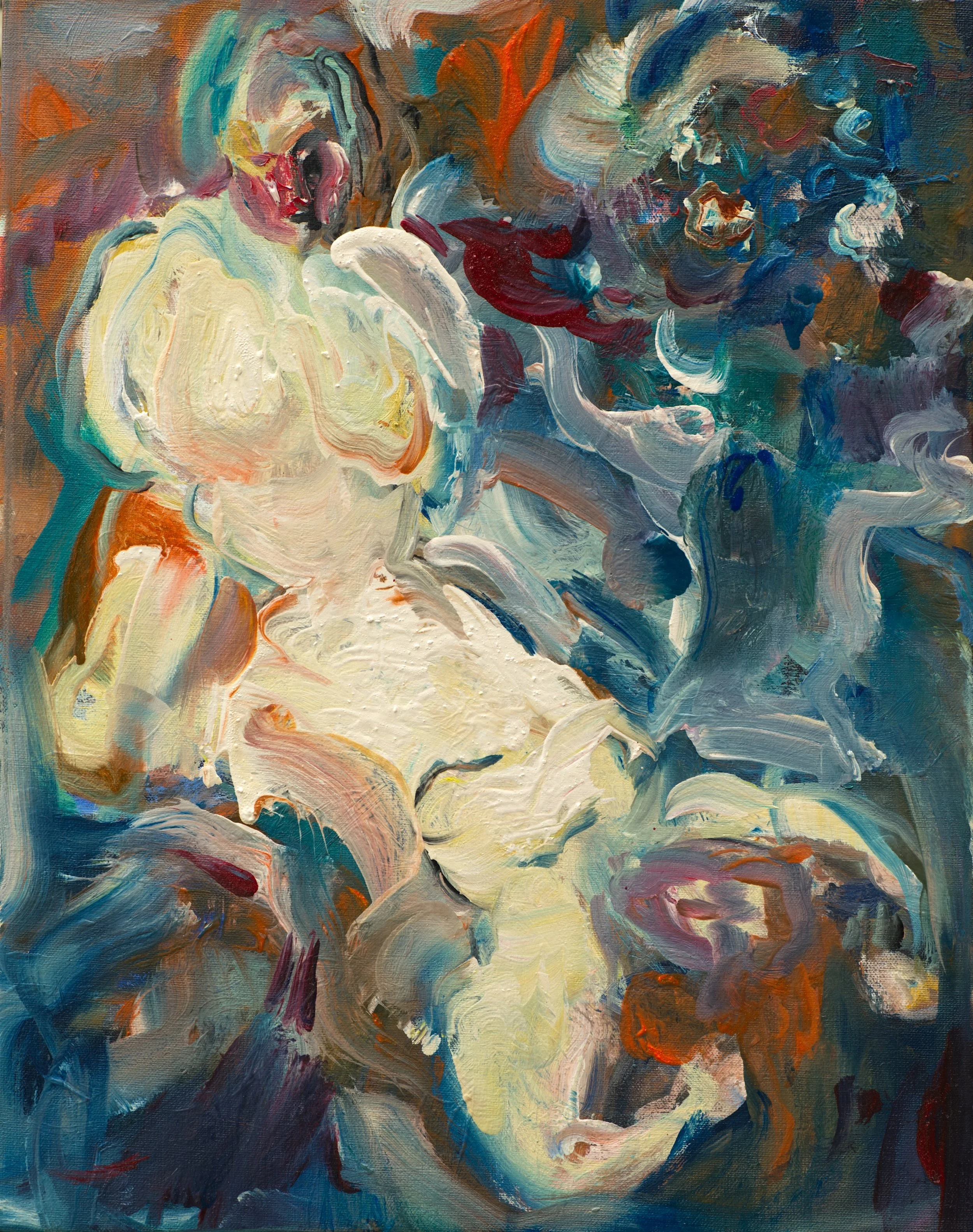 Little Darlings. Oil on linen, 45x35 cm.