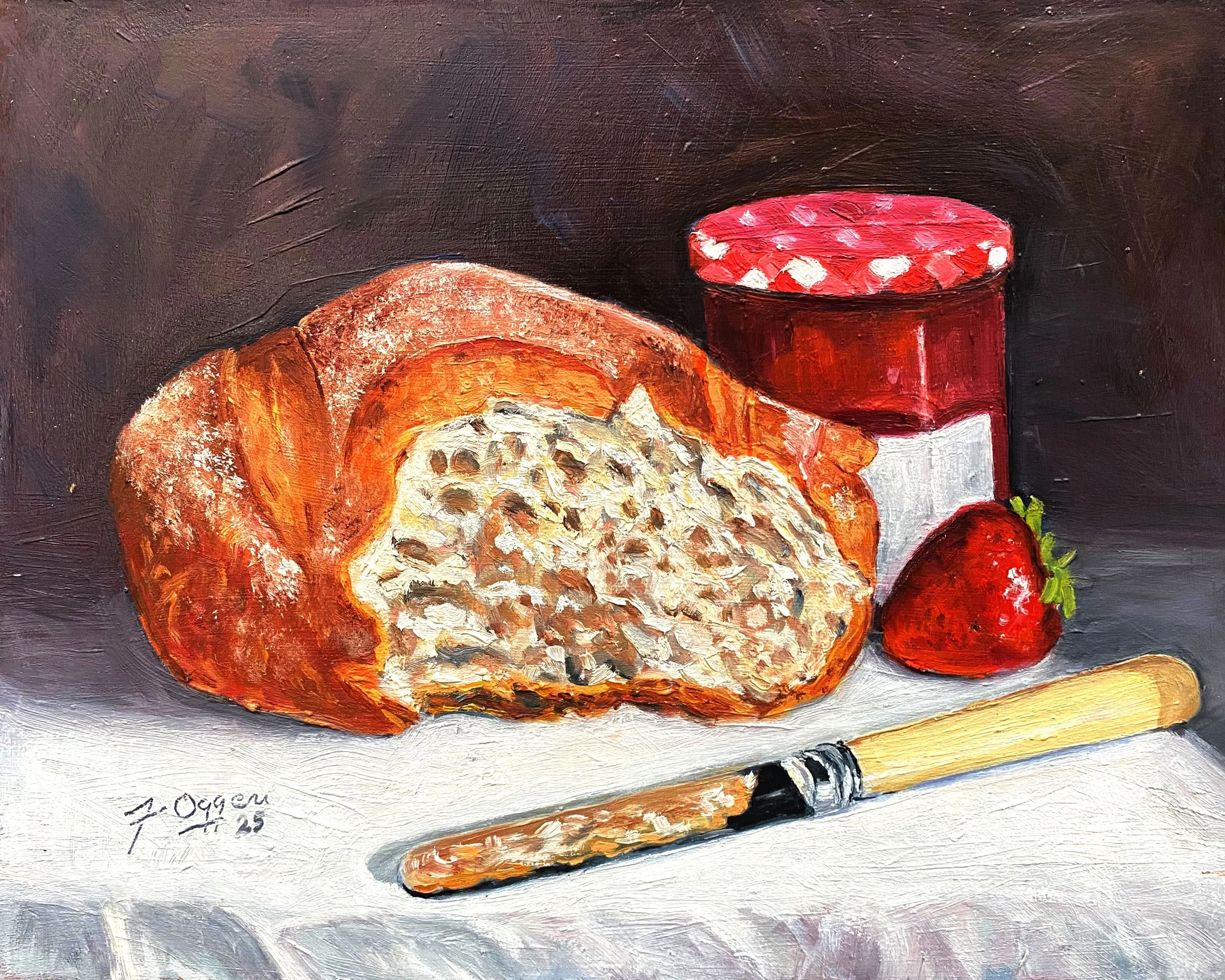 Loaf With Strawberry Jam.jpg