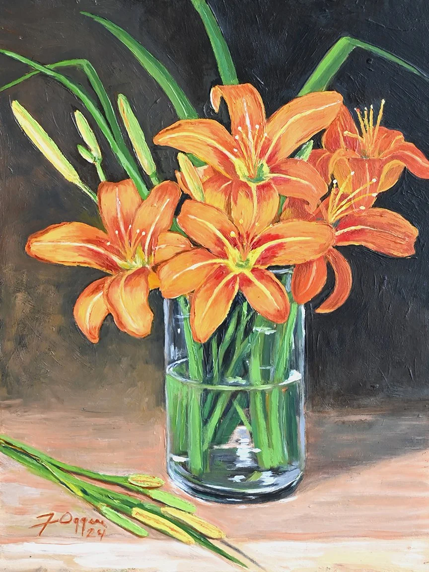 Day Lillies In A Class Vase_96dpi.jpg