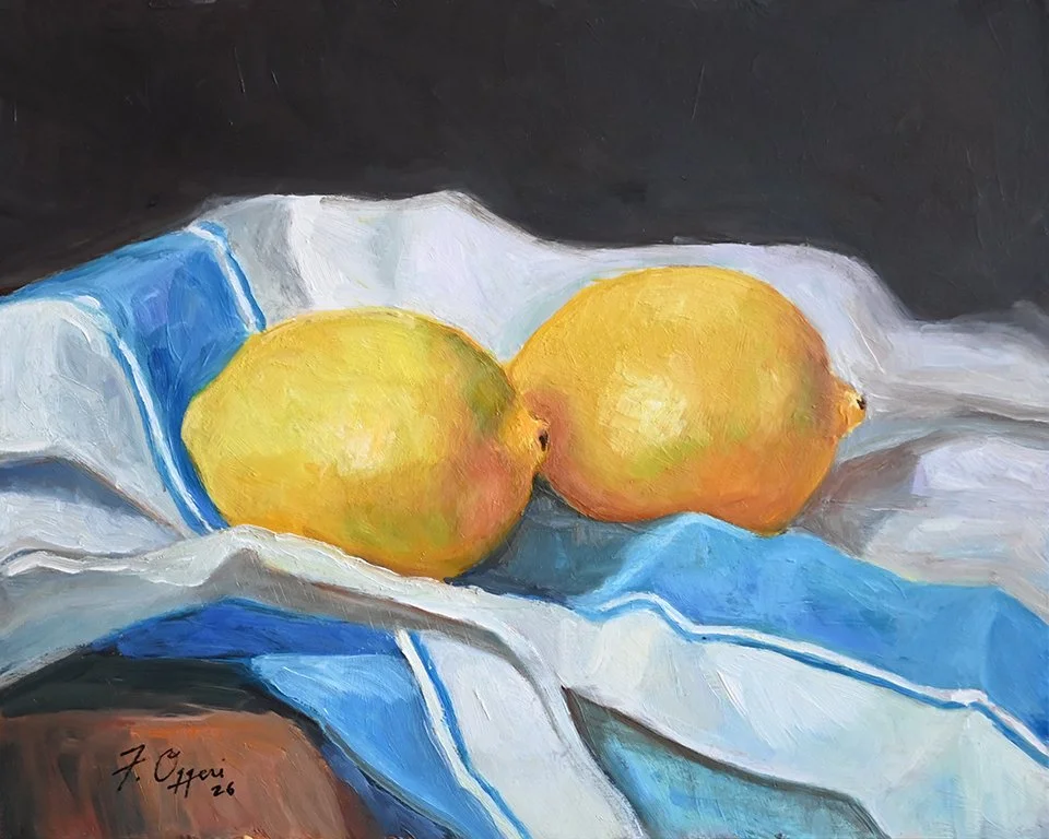 Two Lemons on French Cloth_10x8_96.jpg