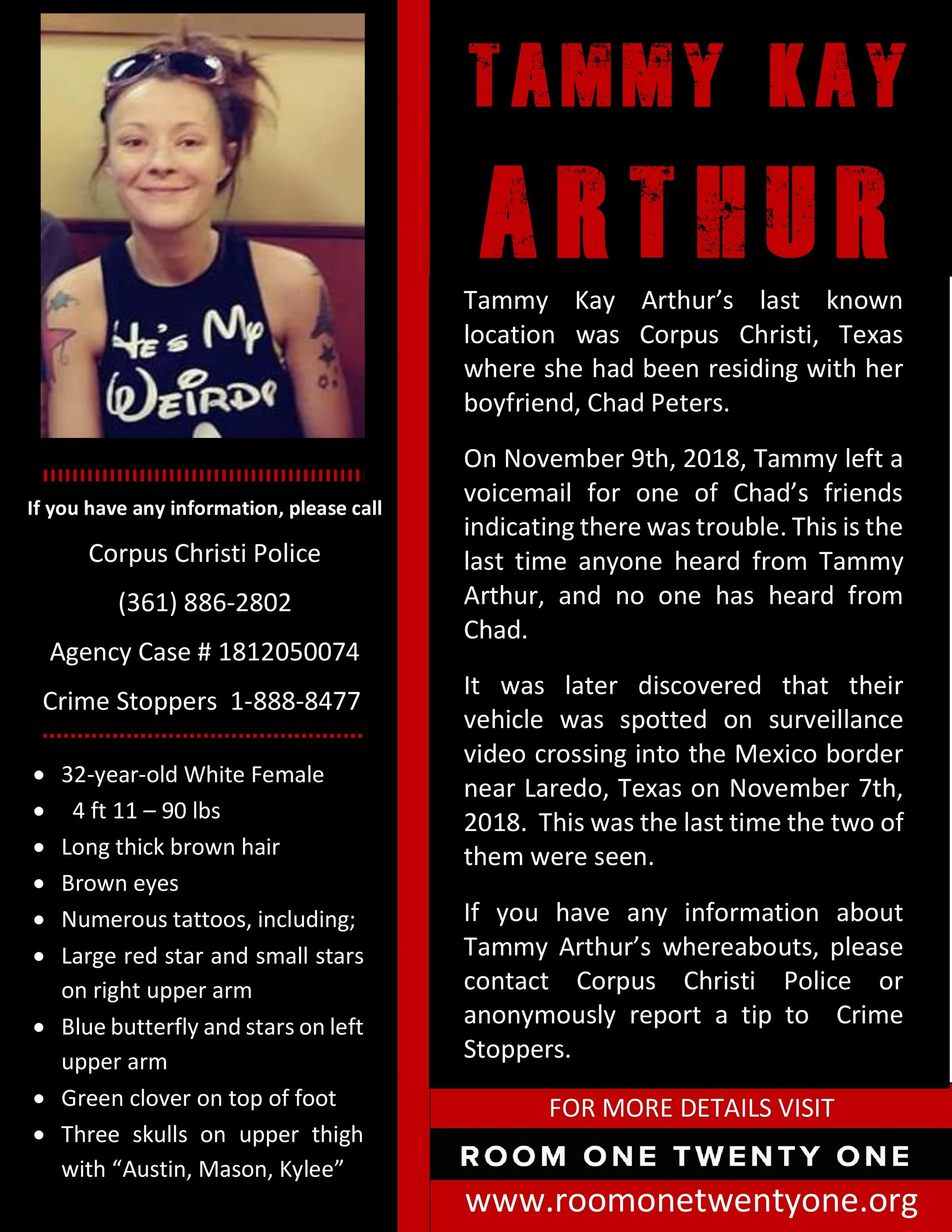 Tammy Arthur Flyer