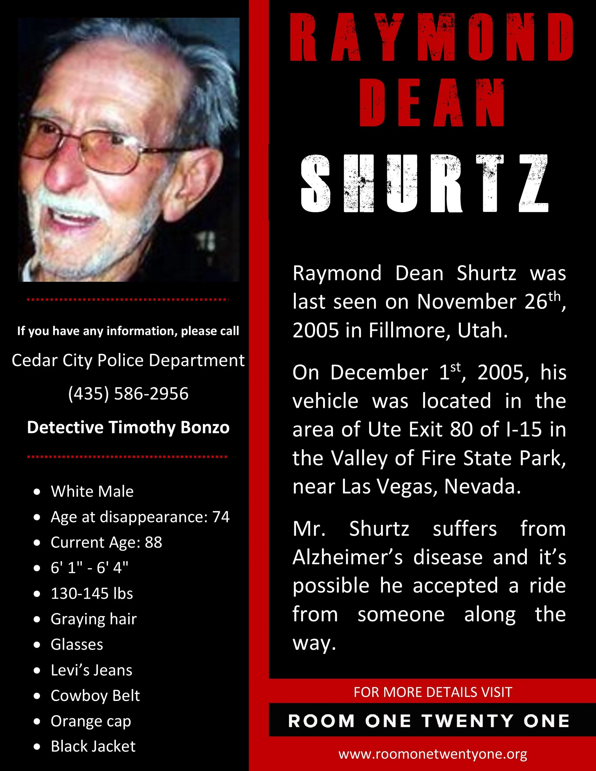 ROOM ONE TWENTY ONE FLYER SHRTZ