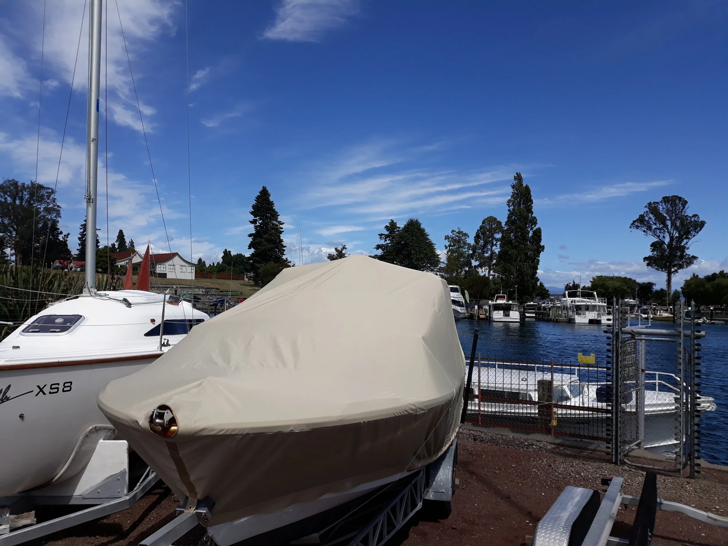 Boat Covers & Canopies — Central Trim Quality Cover Makers Taupo, NZ