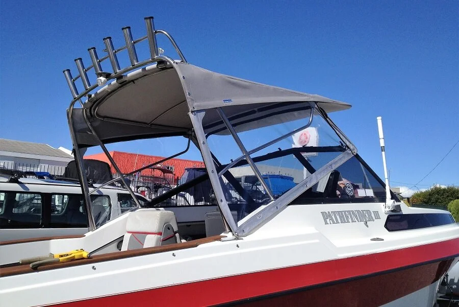 Boat Covers & Canopies — Central Trim Quality Cover Makers Taupo, NZ