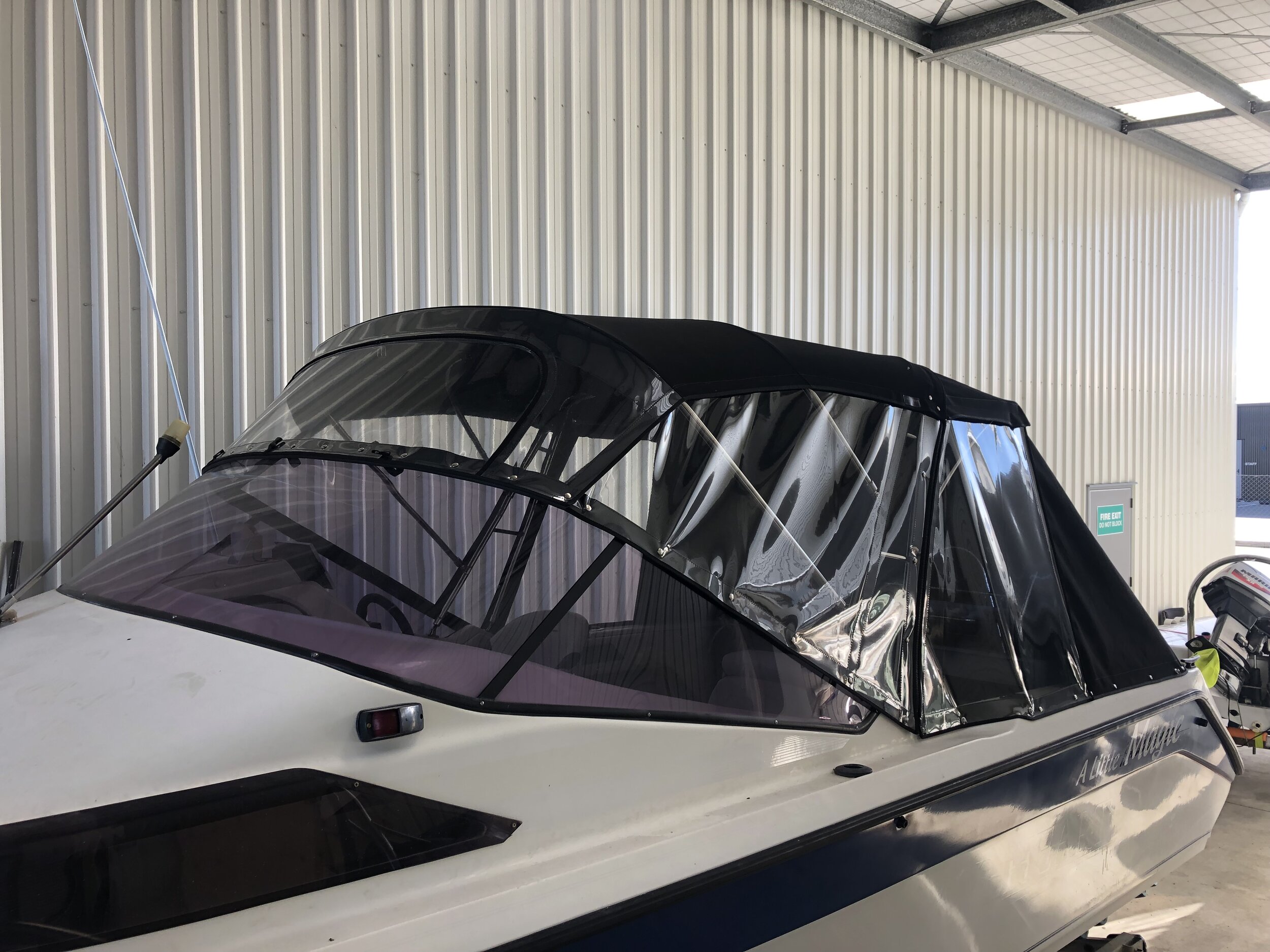 Boat Covers & Canopies — Central Trim Quality Cover Makers Taupo, NZ