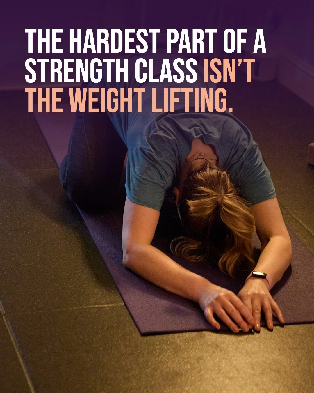Let&rsquo;s soften into the mat together 💜🧡