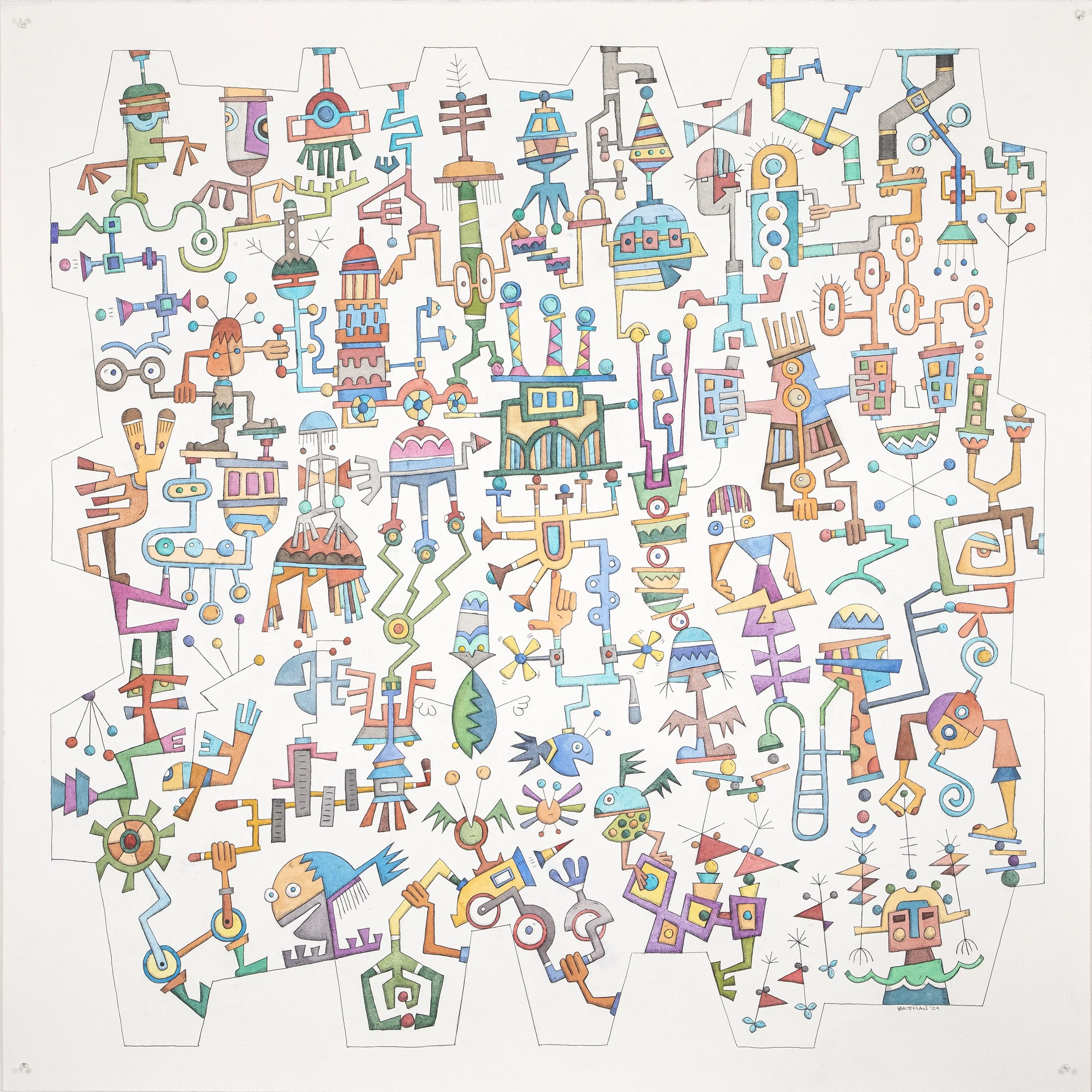   W1   $3500  48” X 48” 