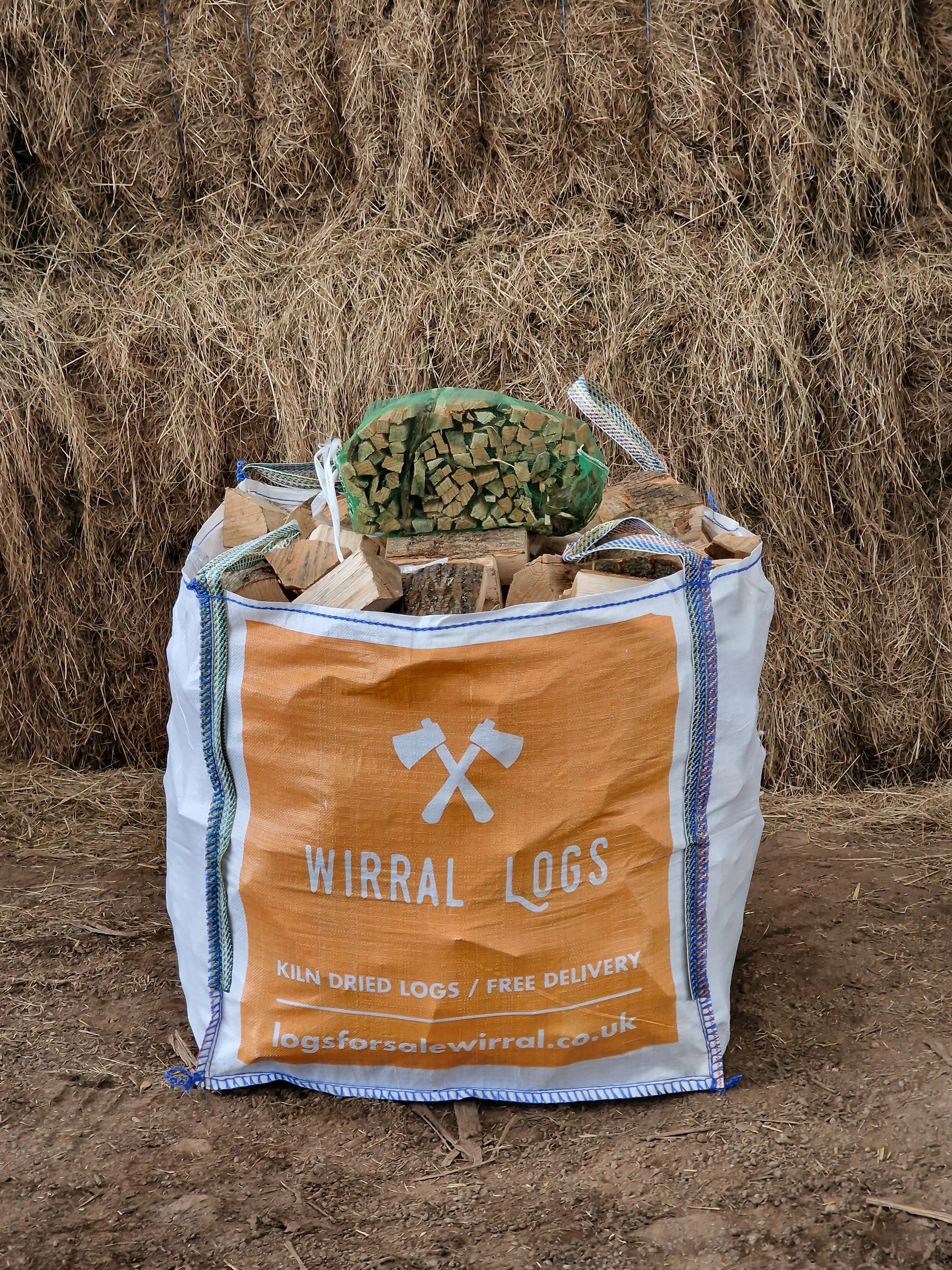 Log Delivery | Bulk Bag Kiln Dried Mixed Hardwood Logs