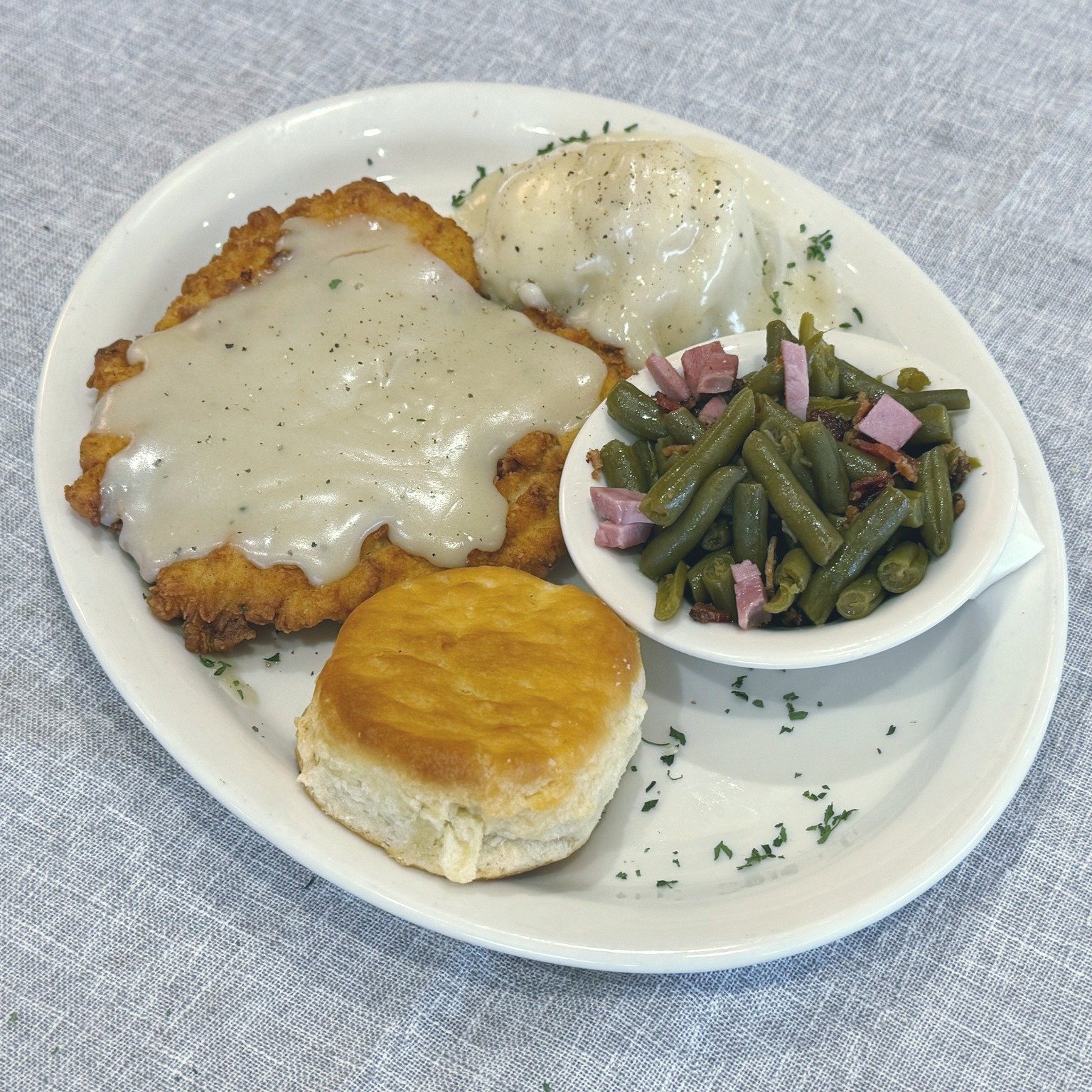 At Richie&rsquo;s Diner Rancho Cucamonga we are all &lsquo;bout the Classics. Have you tried our famous Diddy&rsquo;s Chicken Fried Steak? Enjoy a generous 1/3 lb., USDA Choice steak, breaded and deep-fried, served with real mashed potatoes, both top