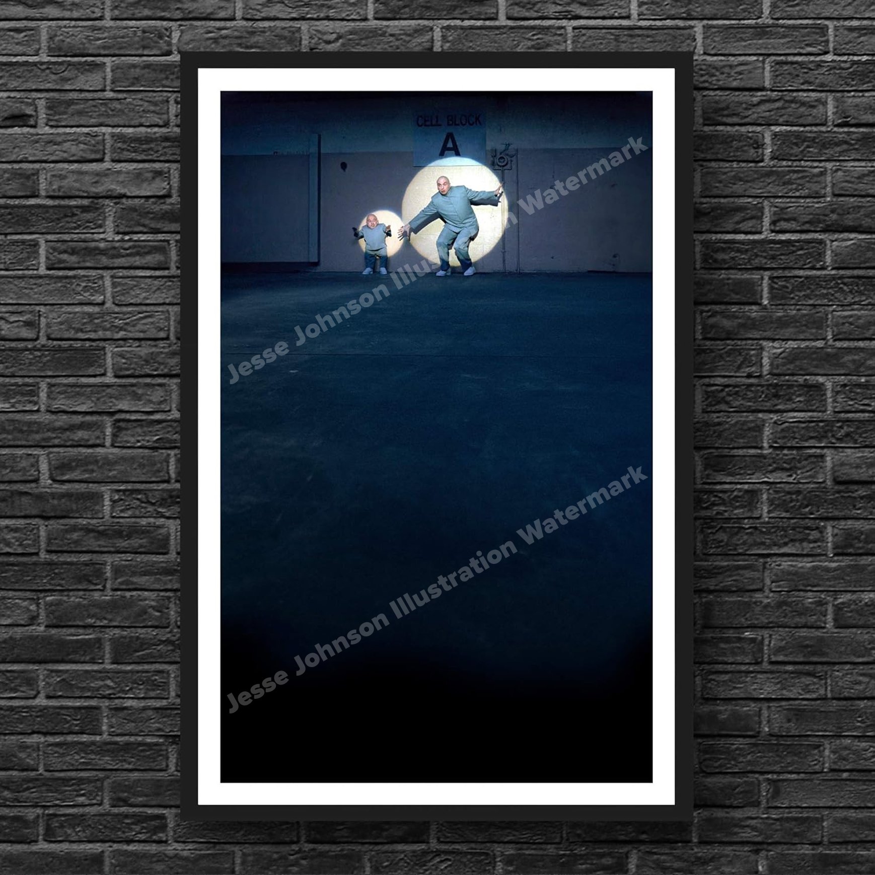 Jailbreak // Austin Powers Dr Evil Print