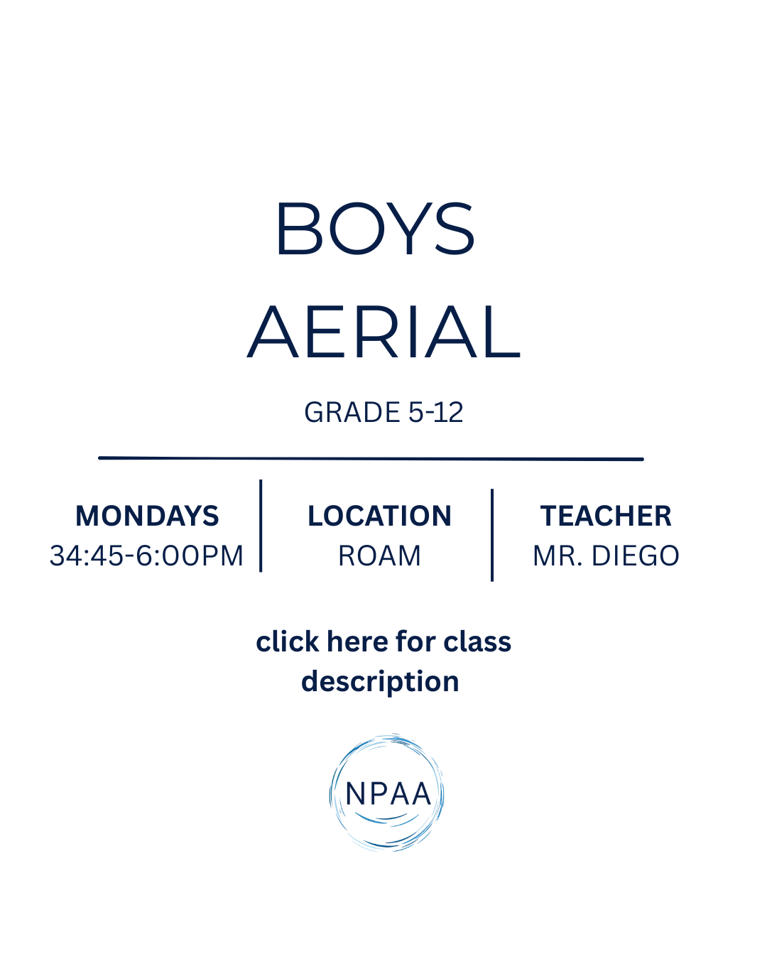 Aerial for BOYS
