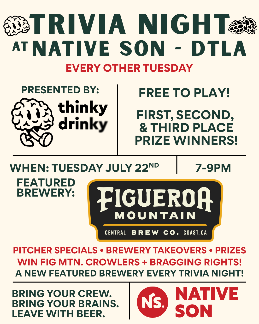 Free Trivia Tuesday!