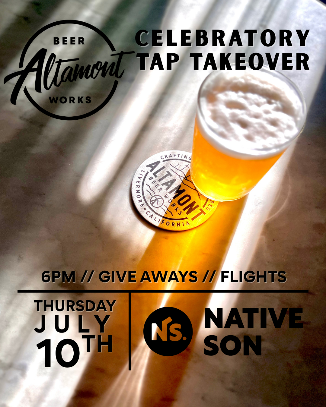 Altamont Tap Takeover!