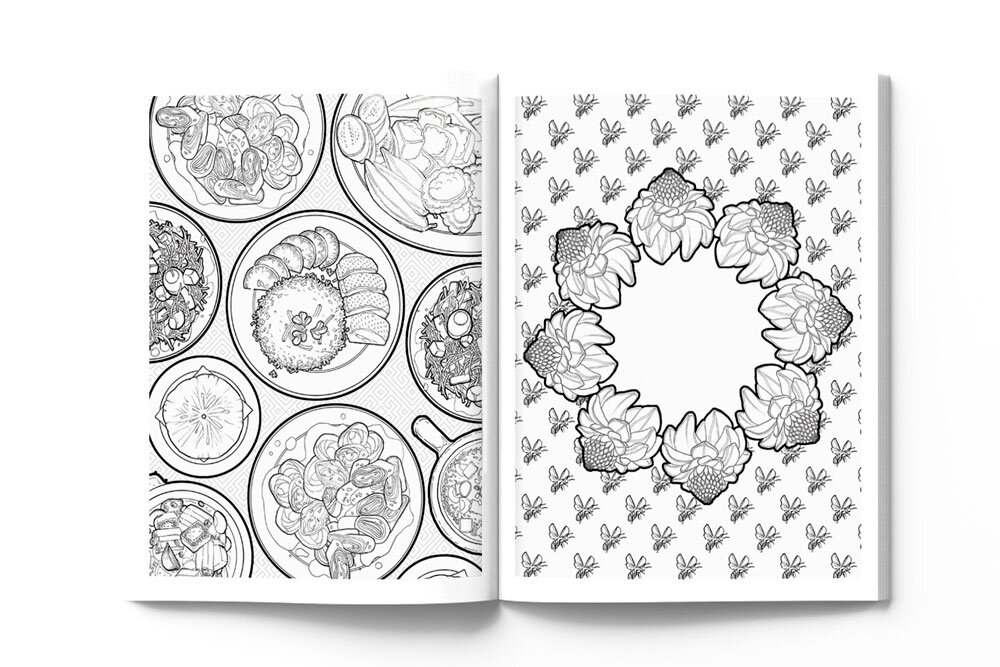 Download How To Malaysian Colouring Book Yeen Weaver