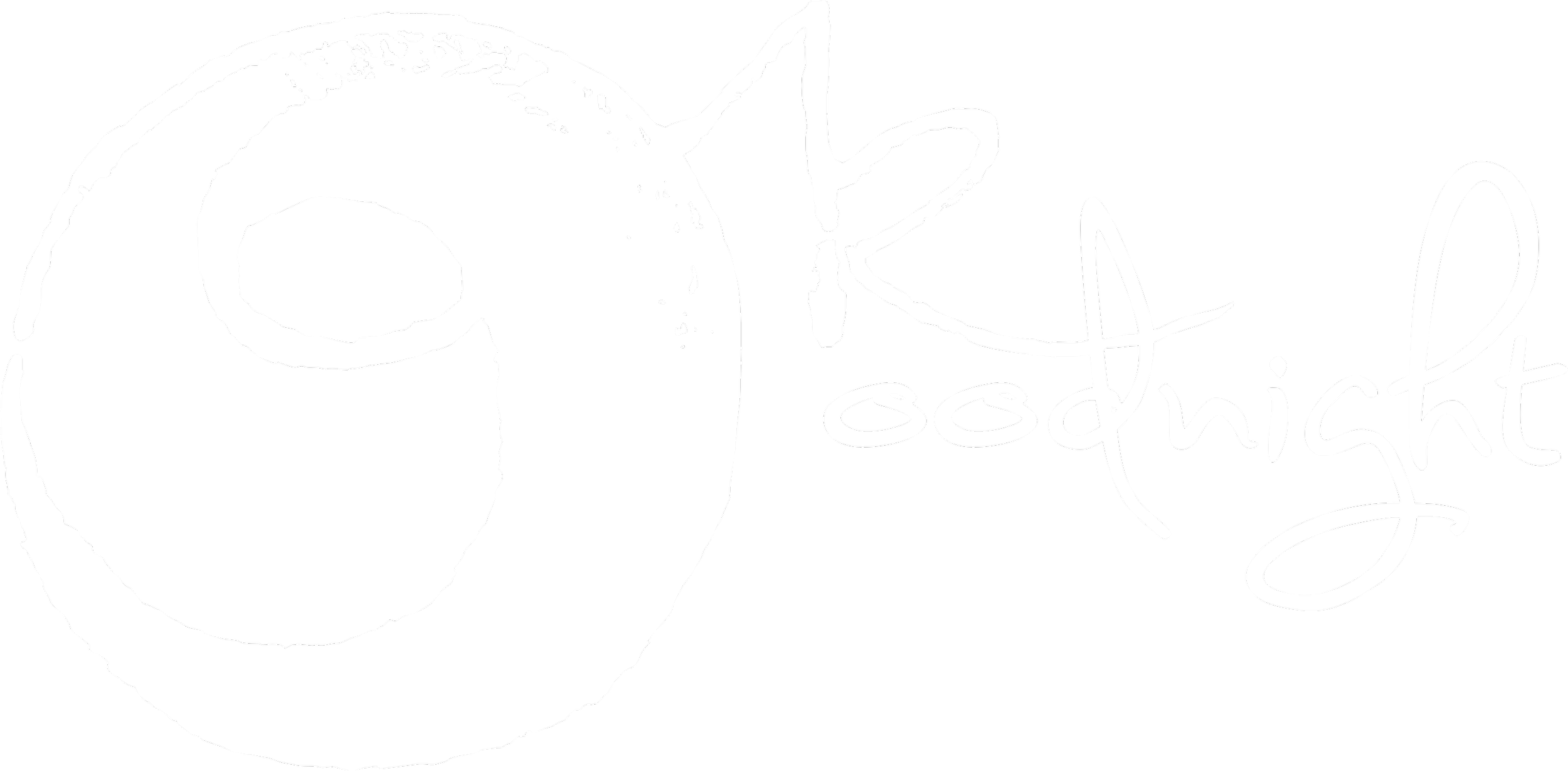 The words "Ok Goodnight" written in a hand-drawn font.