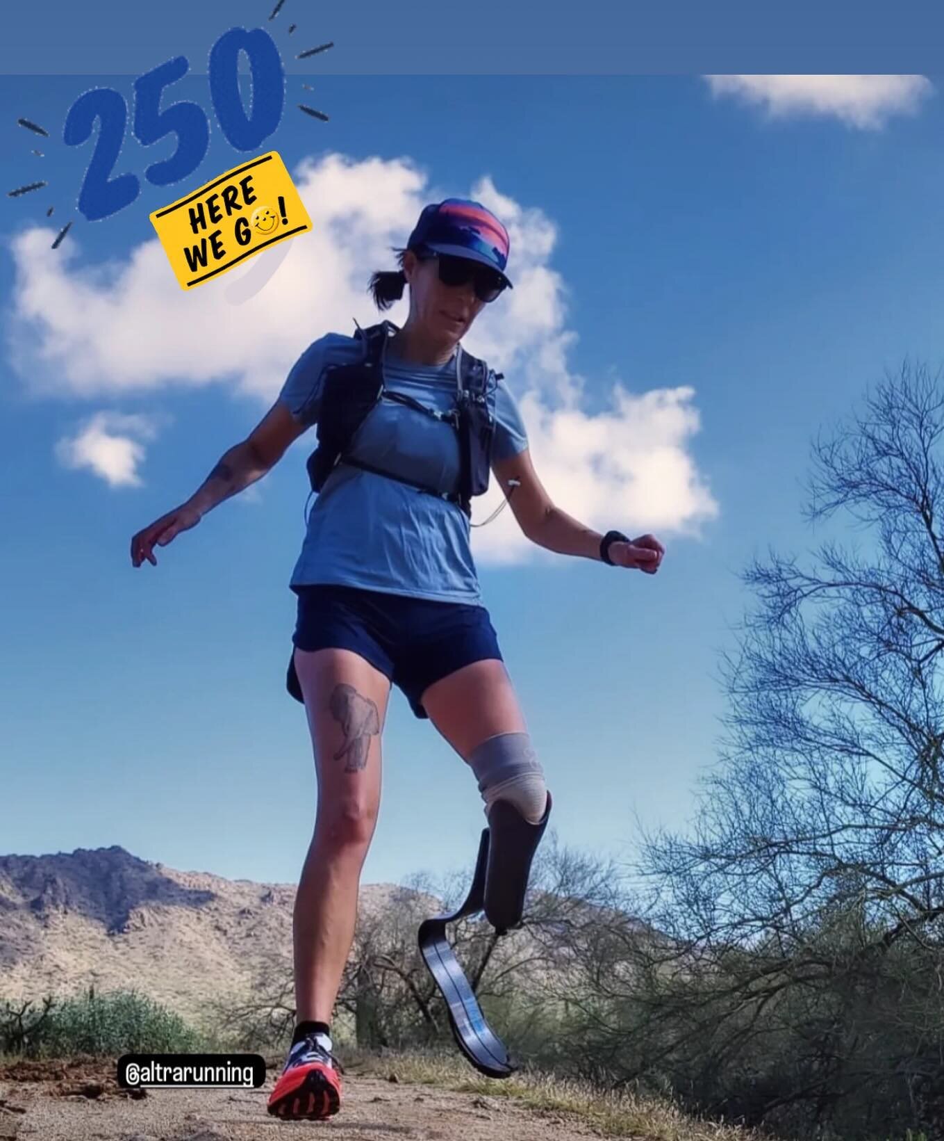 Join us this Saturday (April 6) for a very special day to celebrate and support the incomparable @ncrunnerjacky as she completes her 🎉🎉250th CONSECUTIVE DAILY HALF MARATHON 🎉🎉at San Tan Mountain Regional Park. All paces welcome.

Jacky has run a 