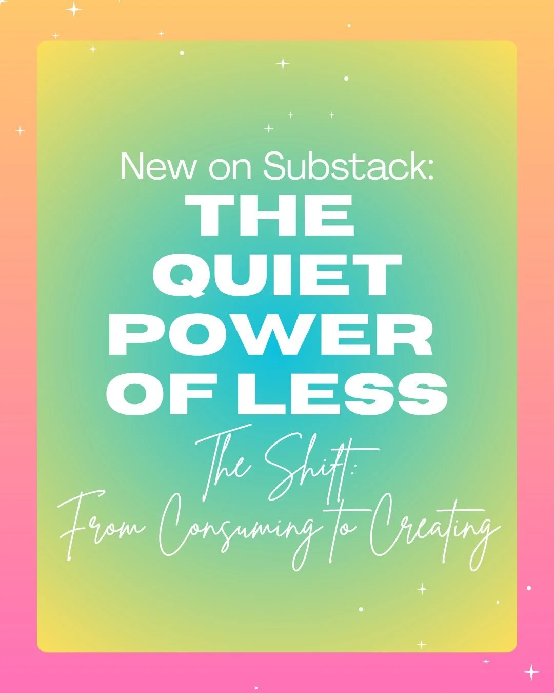 Link in bio to read the latest &amp; subscribe for free 💕