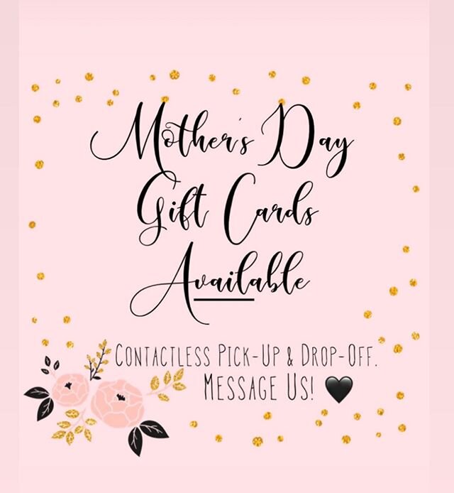 Mother&rsquo;s Day is right around the corner ! Gift cards are always a great way to show your mom you care ! Gift her a day at house of glam after this quarantine is over ! Everyone will need a little glamming after all this 😉 💕 - message us for m