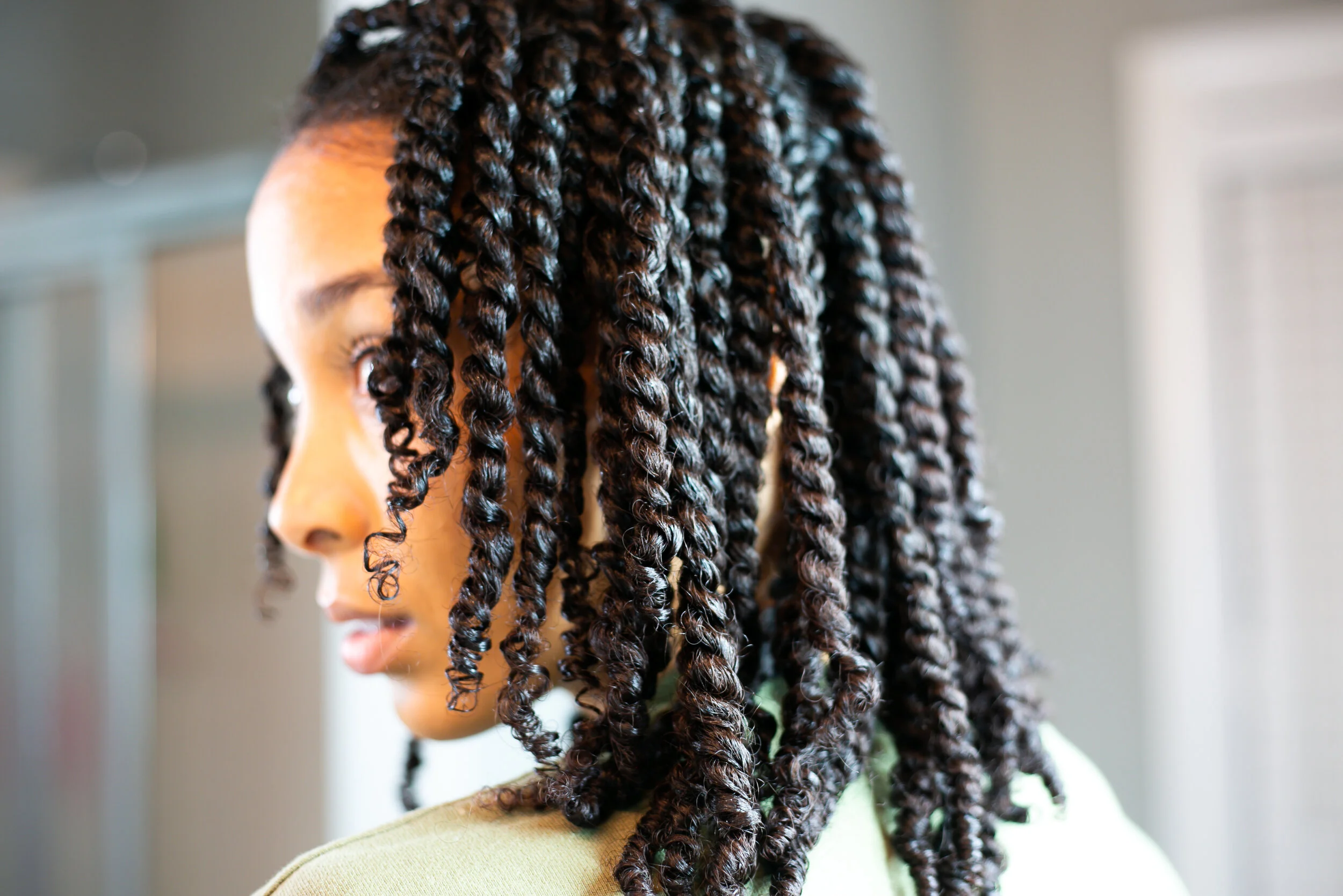 Mini-twists for natural hair - ErykasEndlessMagic