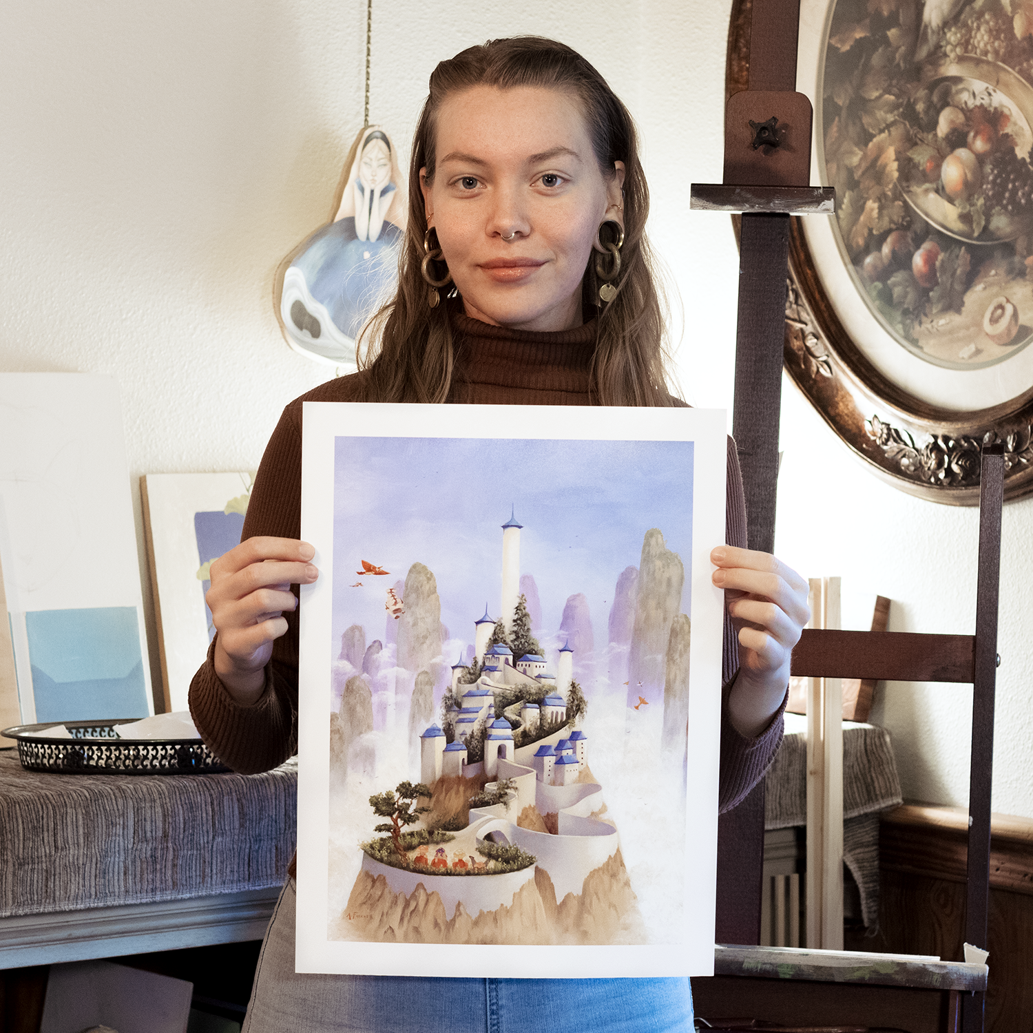 ATLA : The Southern Air Temple - Fine Art Print