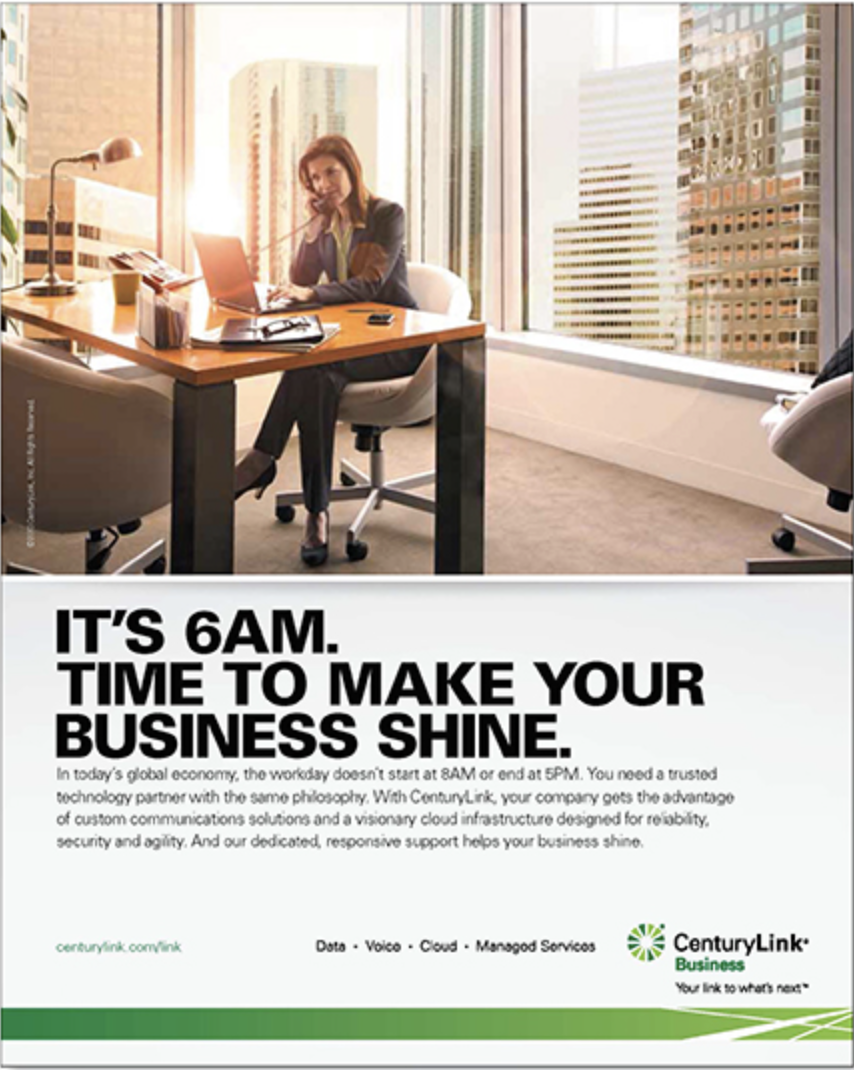 CenturyLink Enterprise | Peter Mayer Advertising