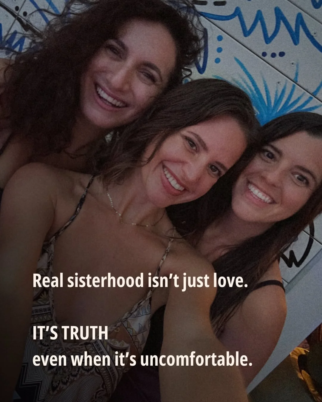 Let me tell you about how @desireonfire introduced me to truth-telling sisterhood. 

It was Oct 2023 and was sitting in the back row in a room of 300 women, watching as Aimee and Ellie stood on stage talking about this concept of &ldquo;truth-telling