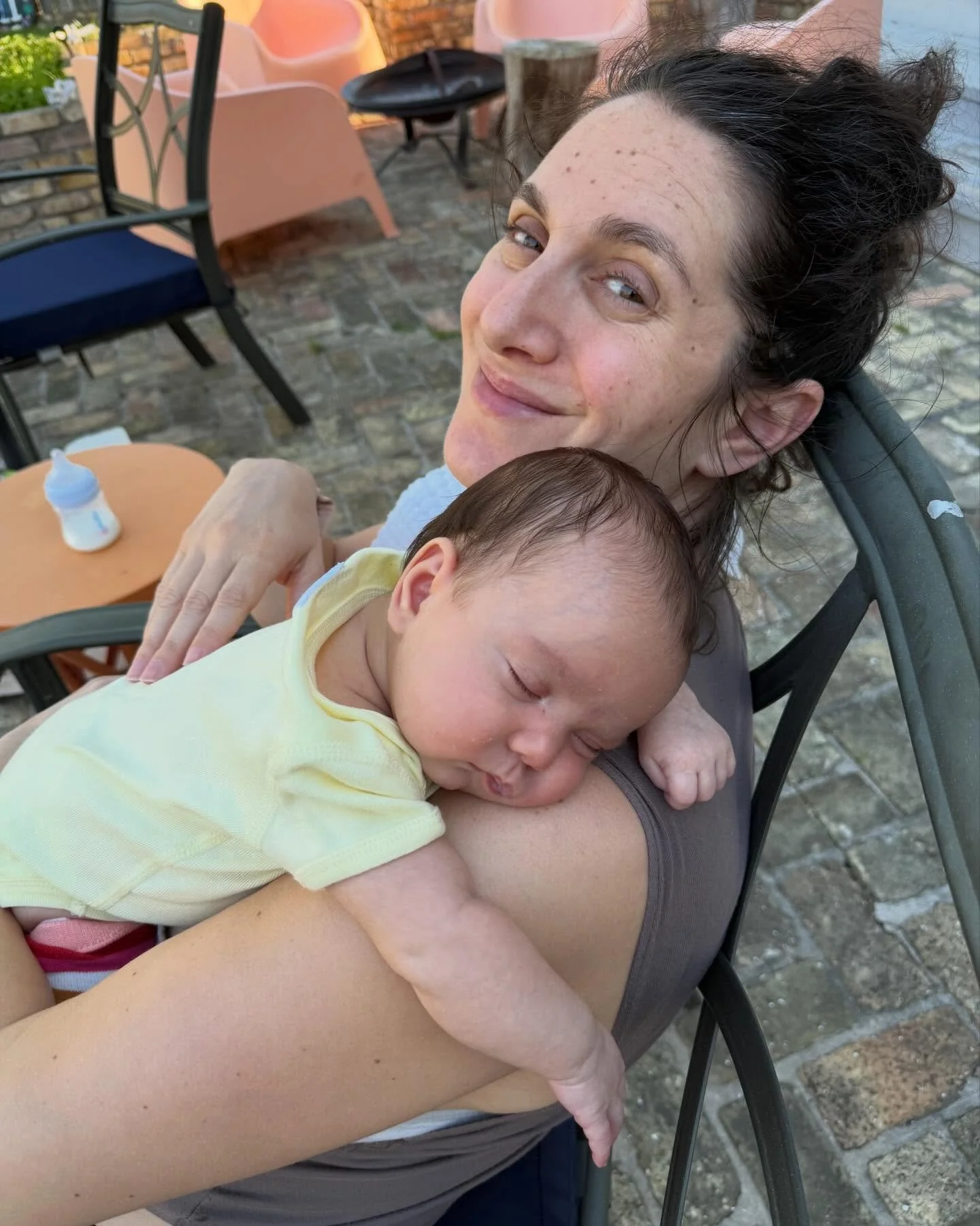 Motherhood chewed me up and spit me out.

For 8 weeks&hellip;

I felt like a shell of myself. 
Loving, tending, giving&hellip;
but miles from the woman I knew myself to be.

I wondered..
is this just me now?
Is this the new baseline?
This complete de
