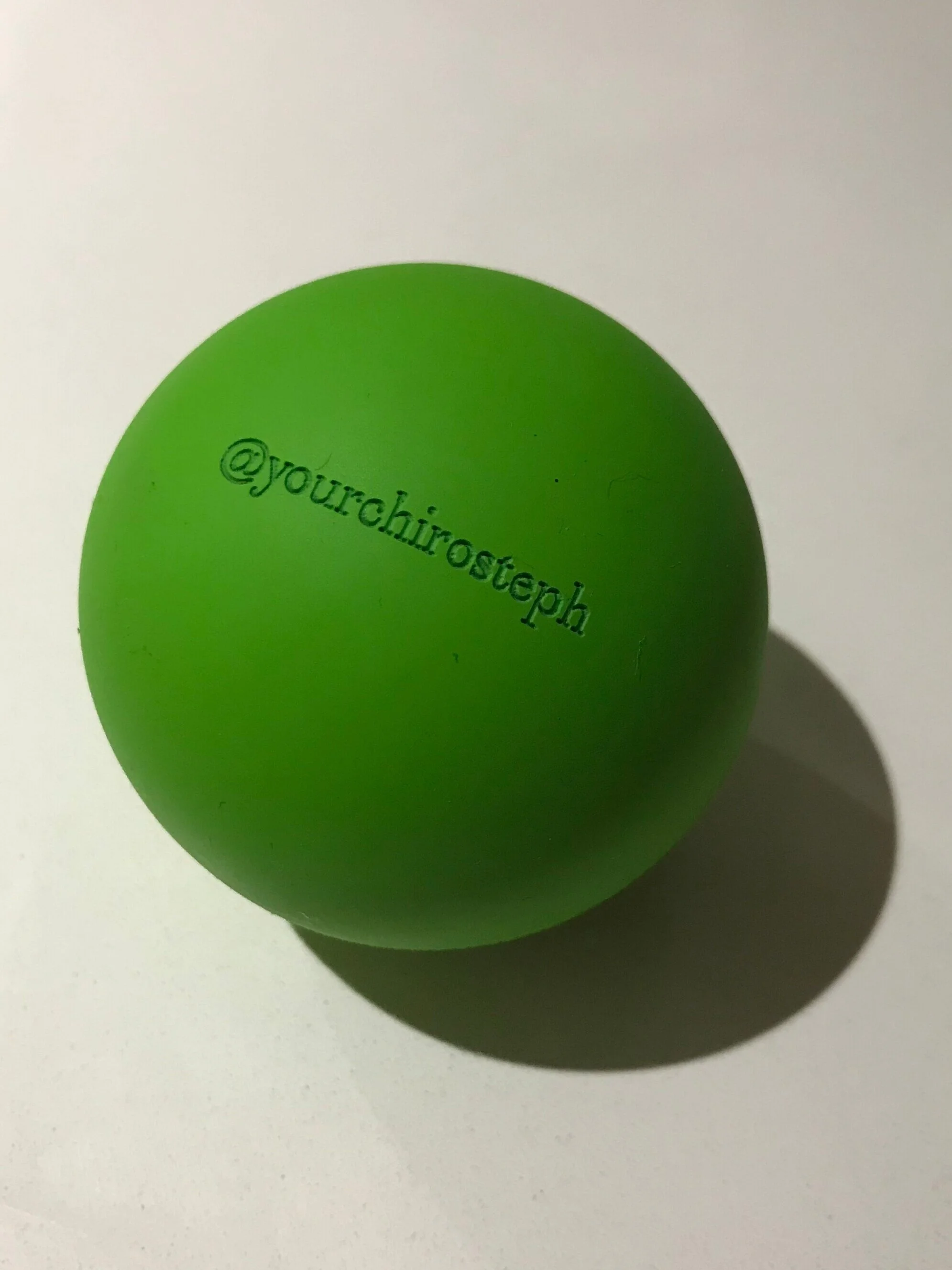 Green Lacrosse Ball