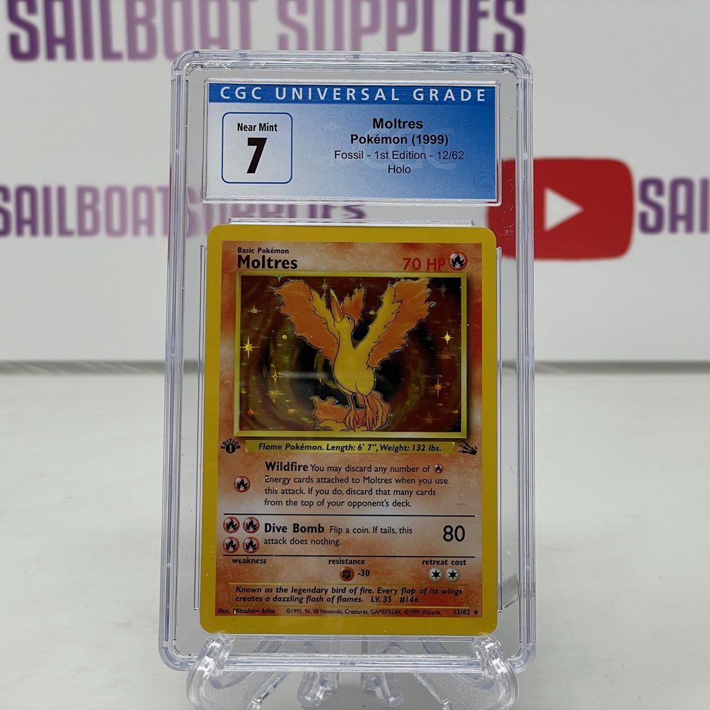 Pokémon Cards — Sailboat Supplies 1st holo v1 edition