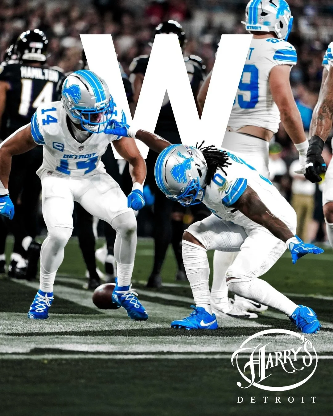 Another Lions win in the books! 🦁 Next up, the Cleveland Browns at Ford Field this Sunday. Don&rsquo;t just watch the game&hellip; experience the ultimate gameday party at Harry&rsquo;s Detroit! 🍔🍻🏈