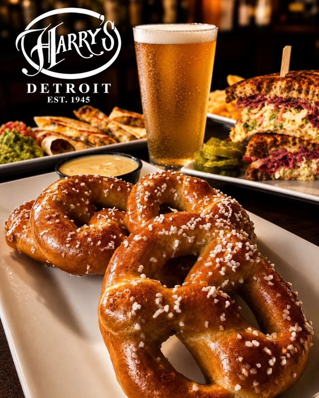 ⚾ Tigers baseball, cold beer, and appetizers done right at Harry&rsquo;s.

Grab a cold beer, warm pretzels, wings, and all your favorite game day bites while you catch the Tigers with us right next to LCA. Whether you&rsquo;re stopping in before the 