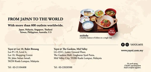 Take Away Buy 5 Free 1 Yayoi Malaysia