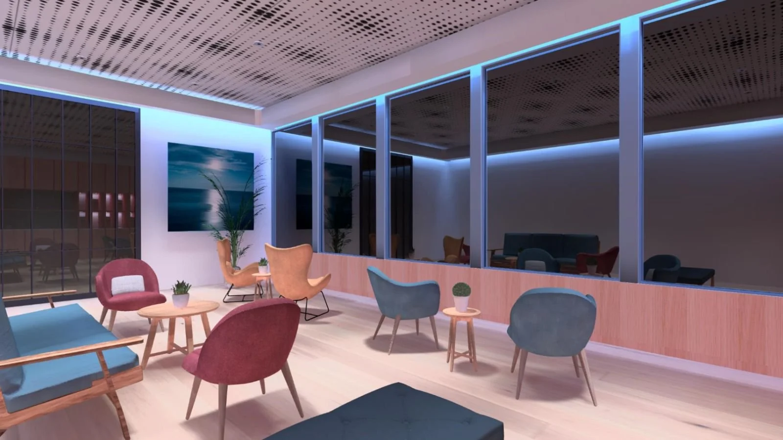 Amuse Lighting and Consultancy | Lighting Design | Lighting Rendering | Meditation Centre in HK