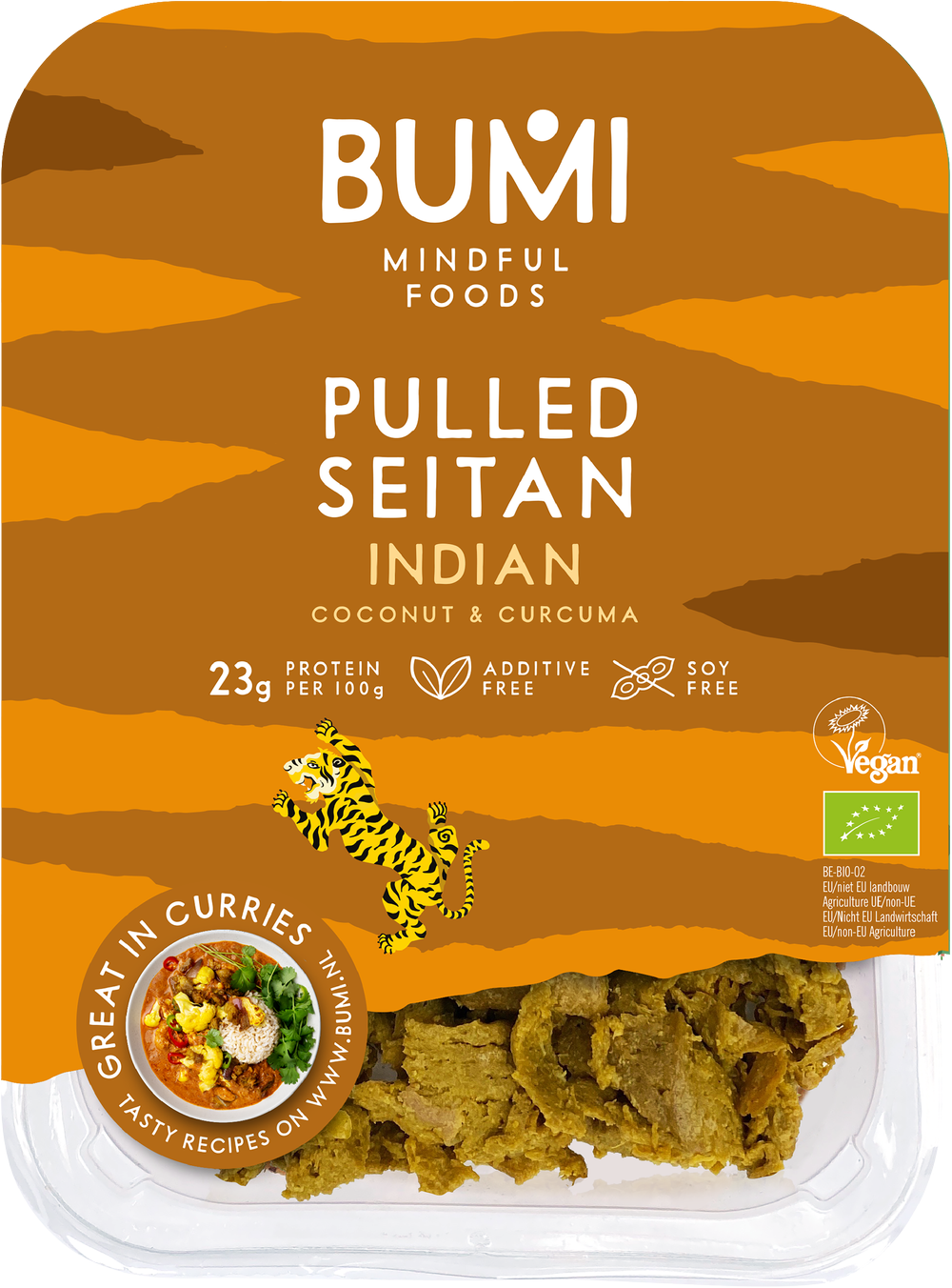 Pulled seitan — BUMI