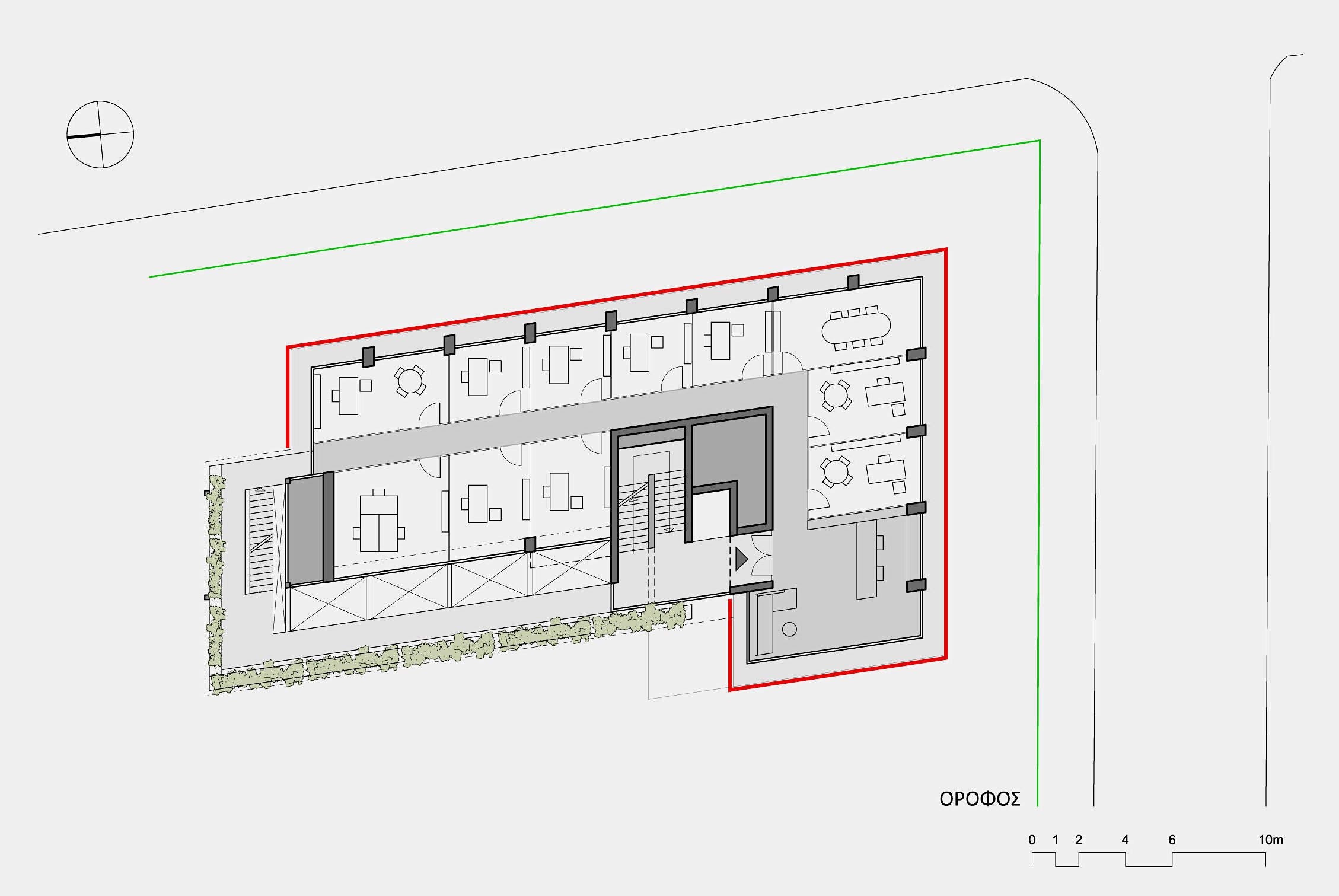 ADAPTIVE REUSE OF A 1950S SMALL HOTEL INTO AN OFFICE BUILDING _ KIFISSIA