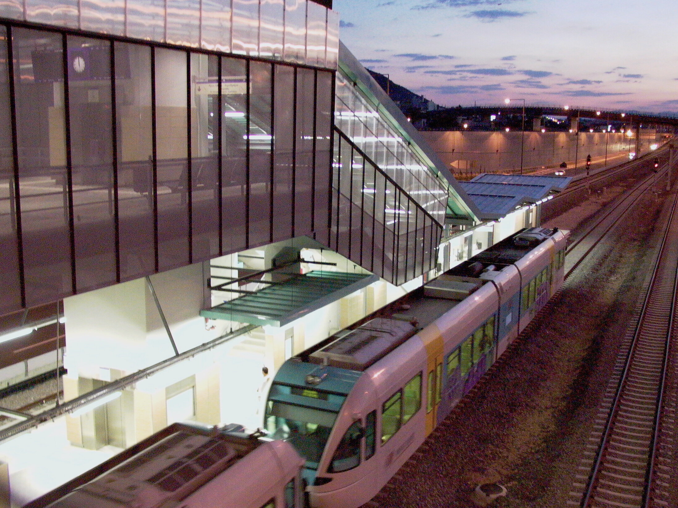 ATHENS SUBURBAN RAILWAY "LIOSION" STATION _ ATHENS