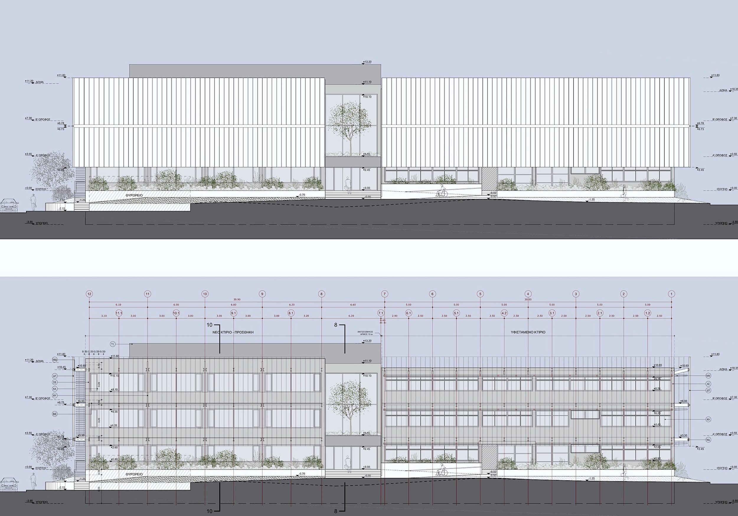 EXTENSION OF AN OFFICE BUILDING _ OINOFYTA