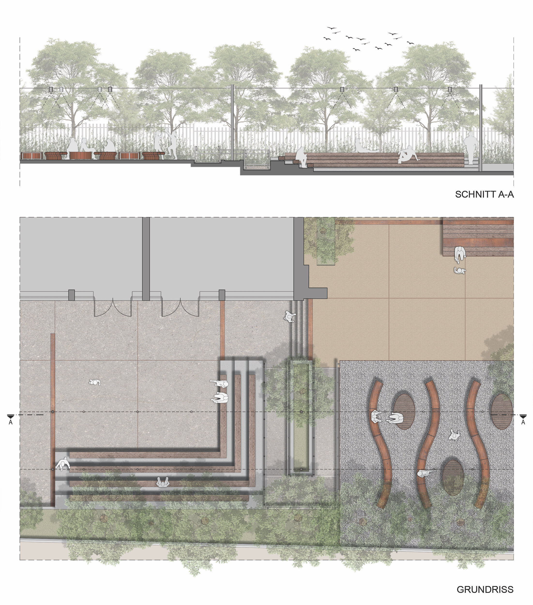 GERMAN SCHOOL OF ATHENS, REDESIGN OF THE OUTDOOR SPACE _ ATHENS 